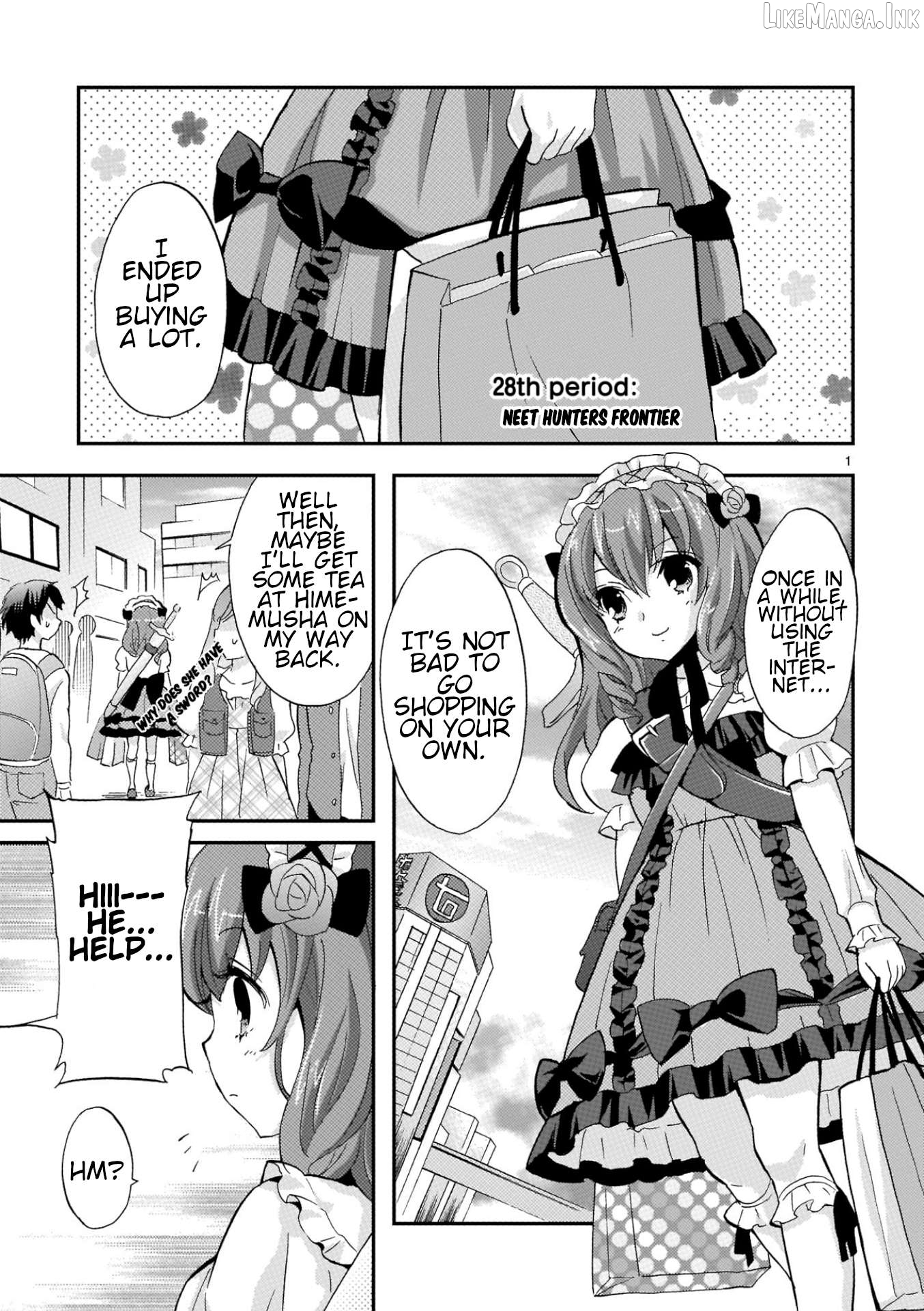 Musashinosen no Shimai Chapter 28 page 1