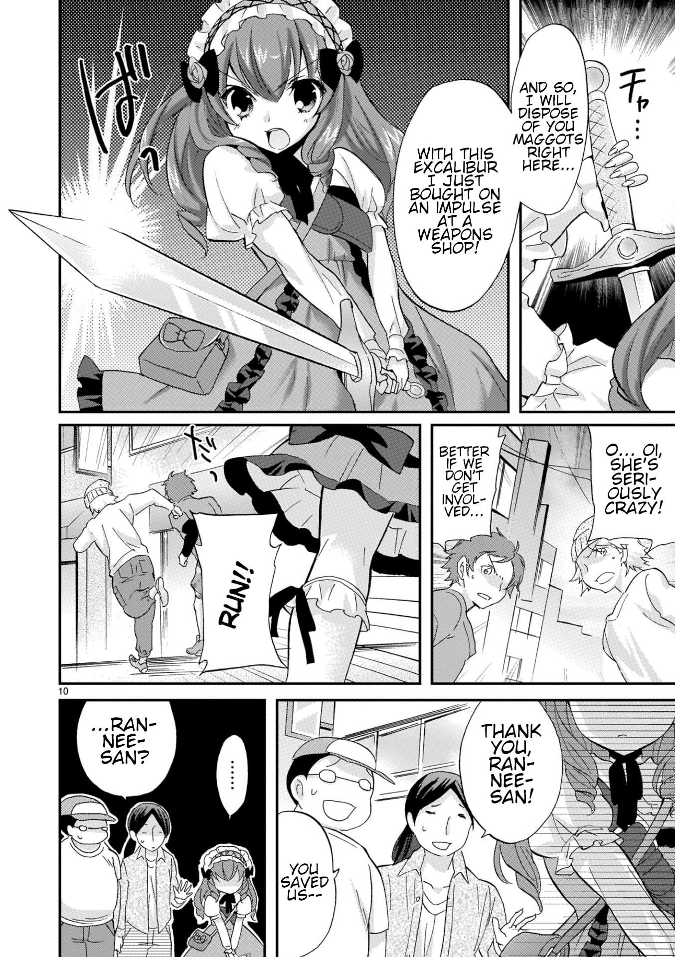 Musashinosen no Shimai Chapter 28 page 8