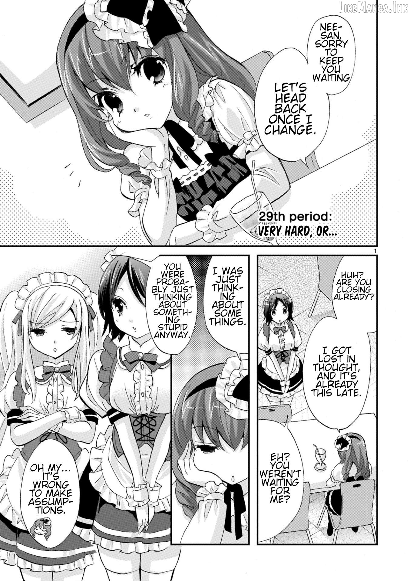 Musashinosen no Shimai Chapter 29 page 1