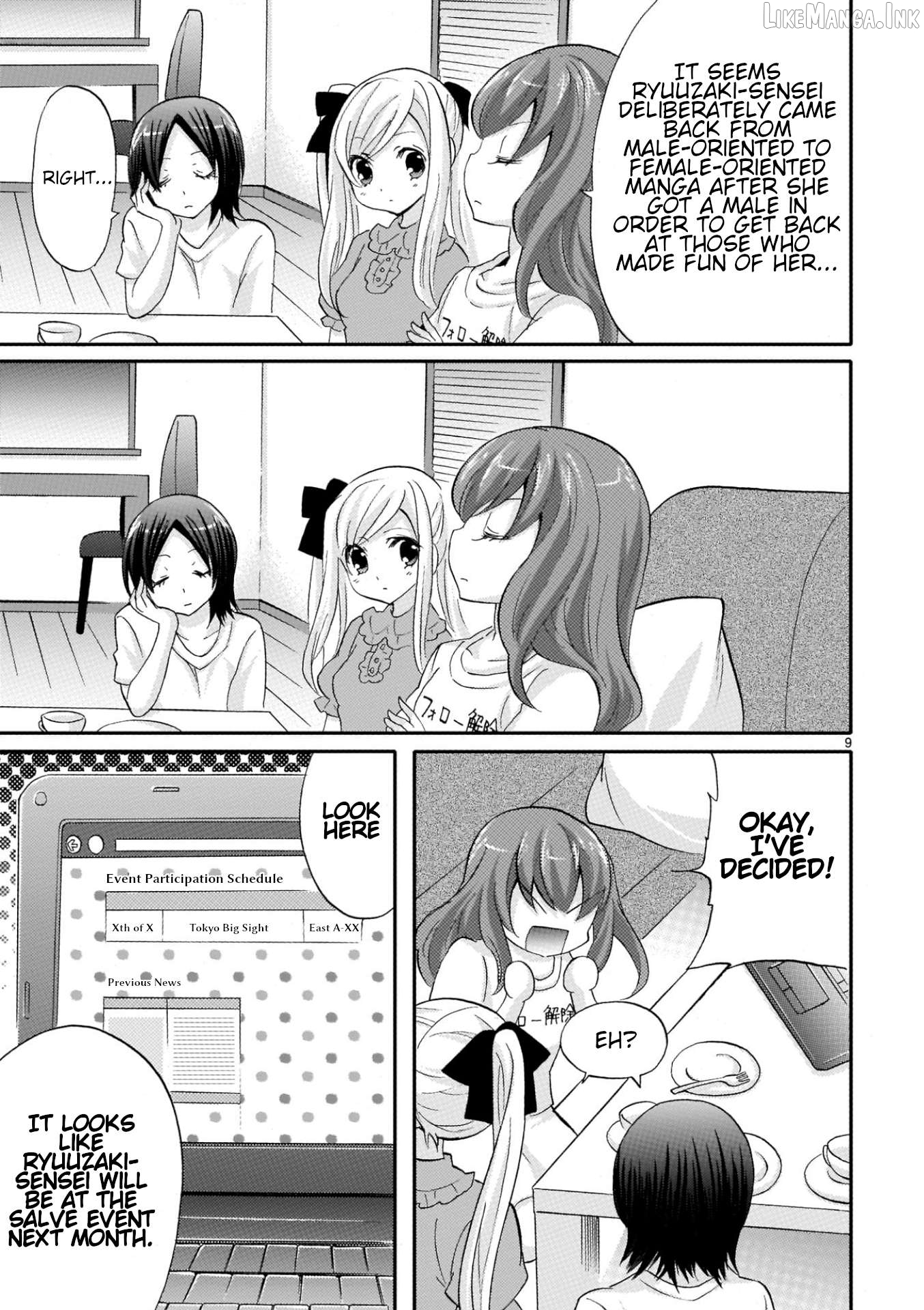 Musashinosen no Shimai Chapter 30 page 9