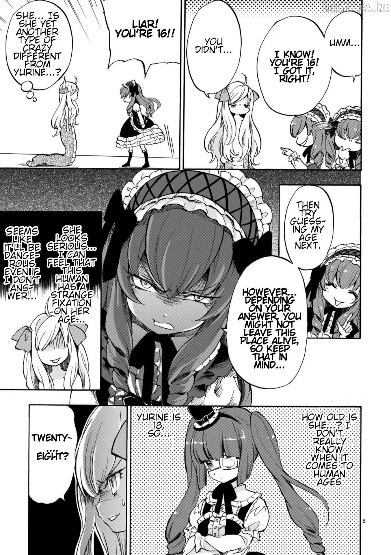 Musashinosen no Shimai Chapter 32.5 page 5
