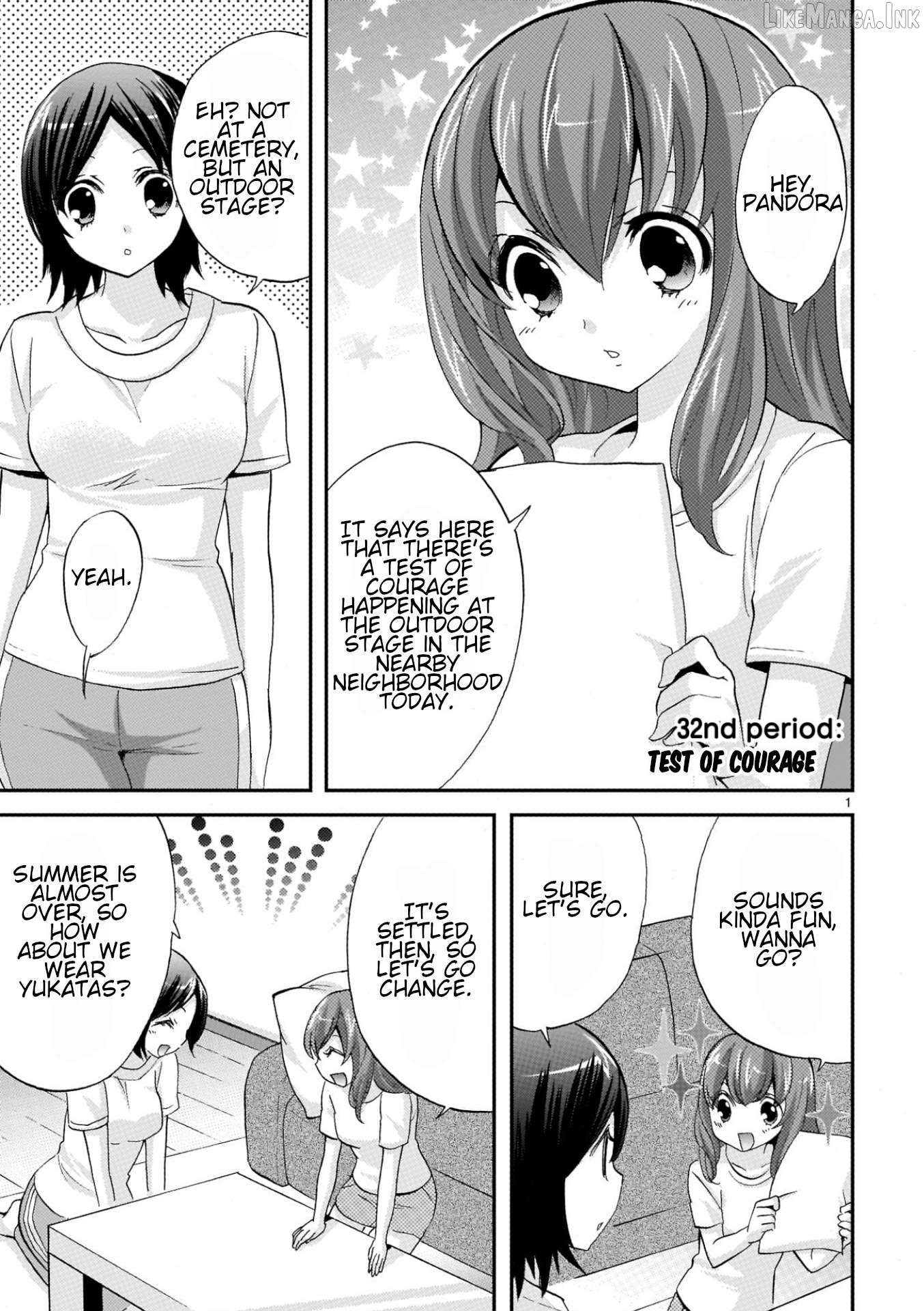 Musashinosen no Shimai Chapter 32 page 1