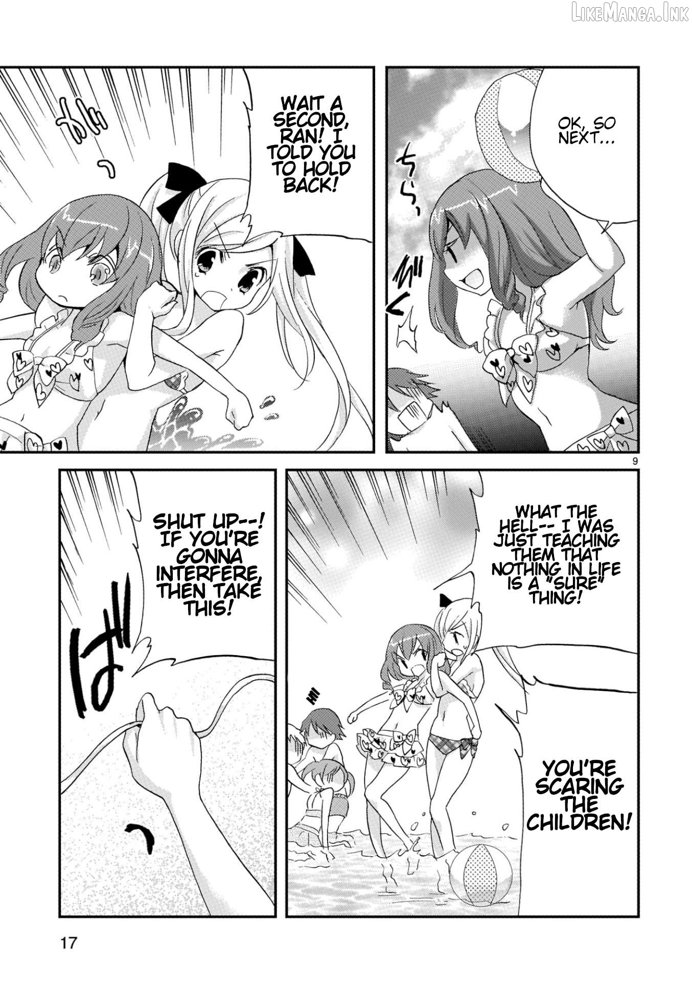 Musashinosen no Shimai Chapter 33 page 9
