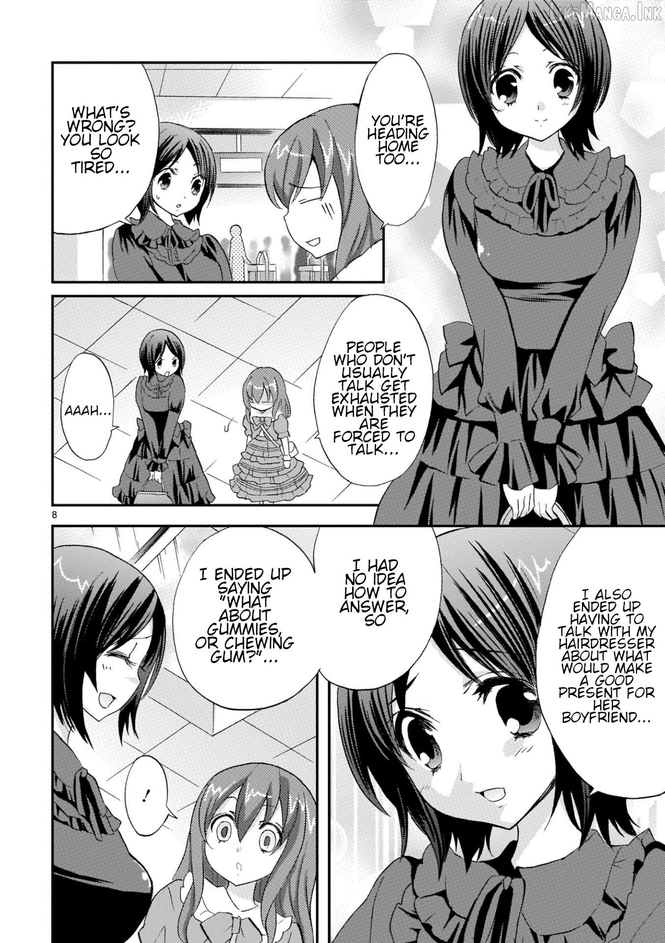 Musashinosen no Shimai Chapter 34 page 8