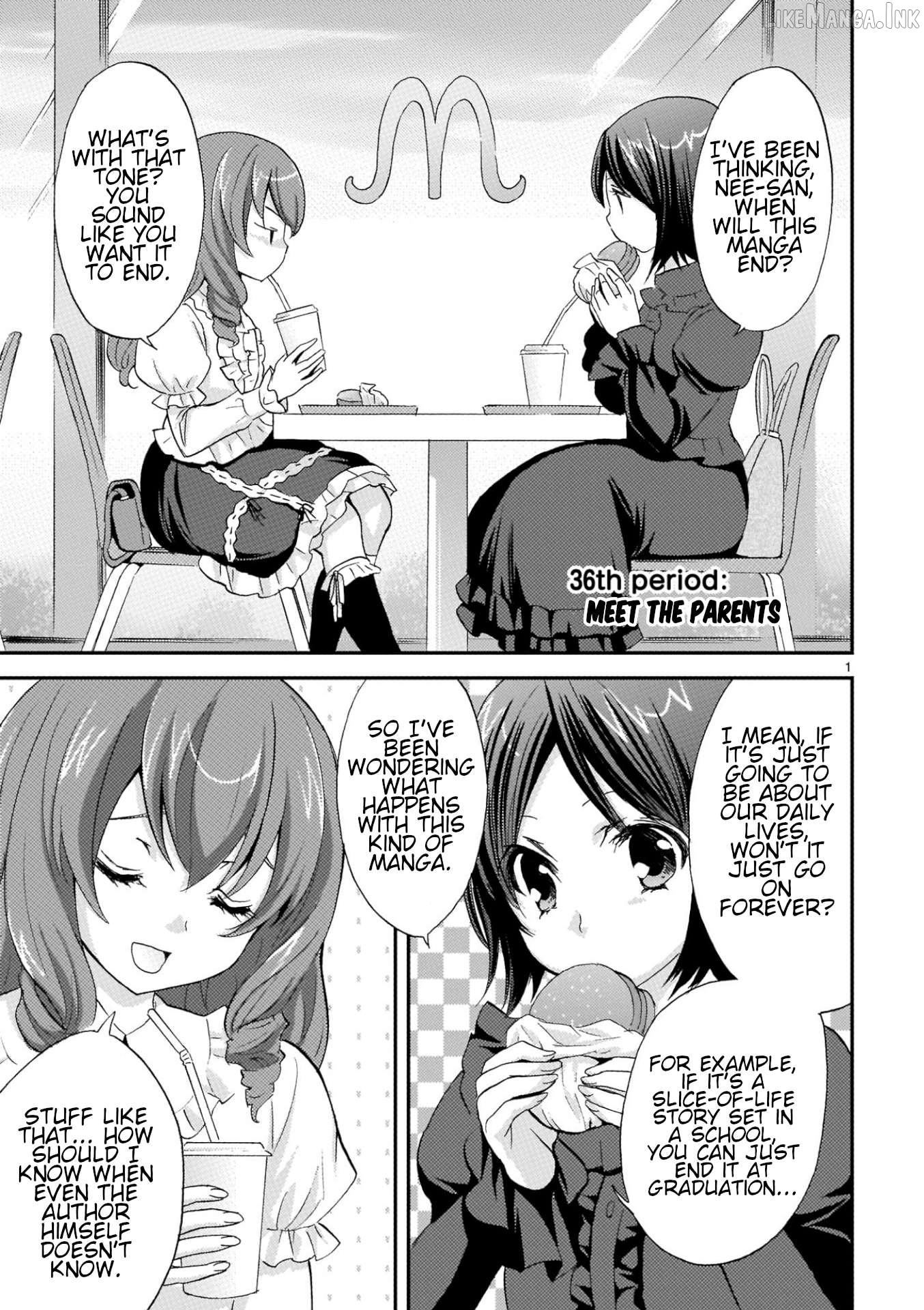 Musashinosen no Shimai Chapter 36 page 1