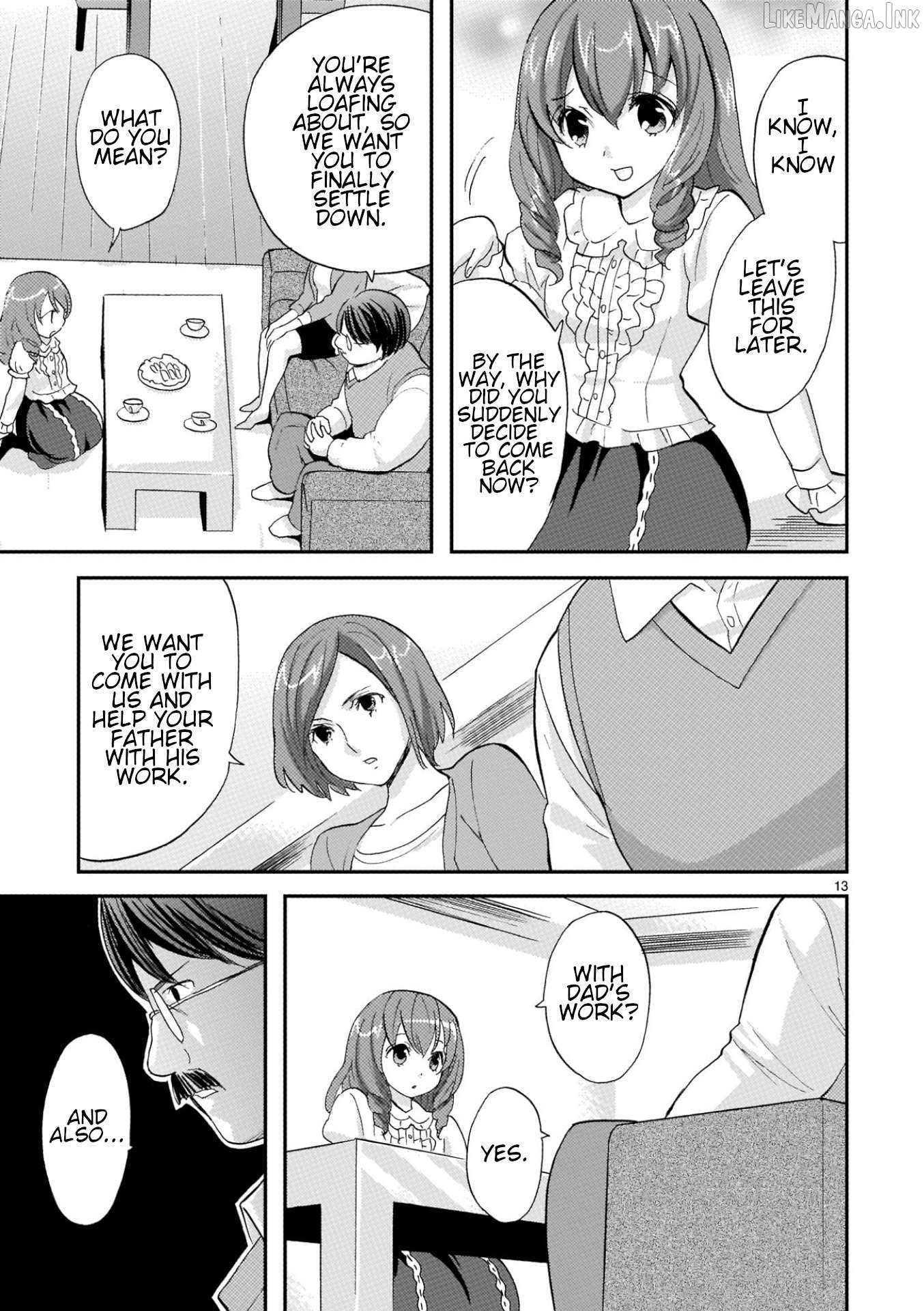 Musashinosen no Shimai Chapter 36 page 13