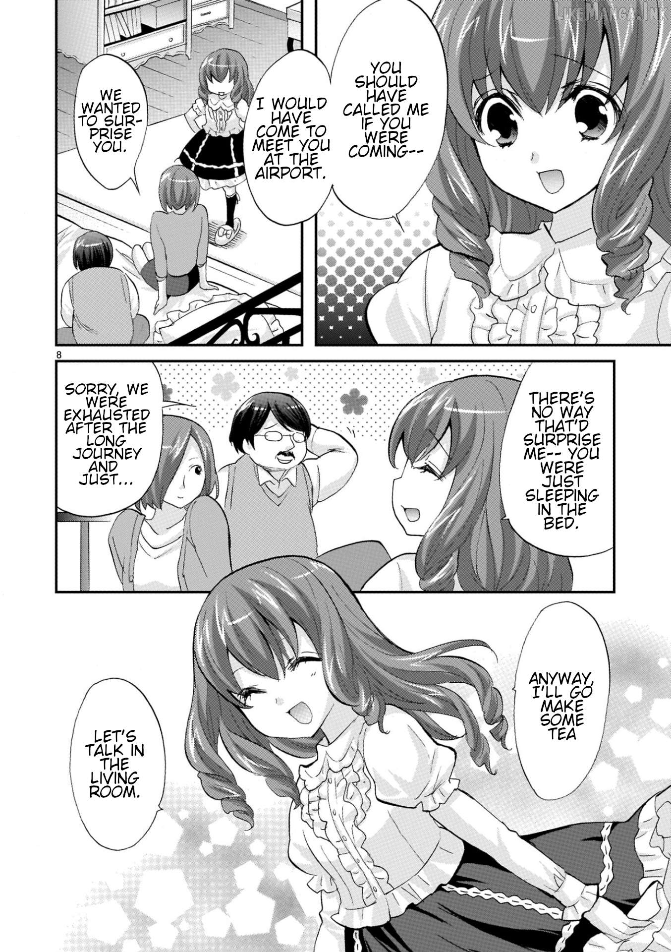 Musashinosen no Shimai Chapter 36 page 8