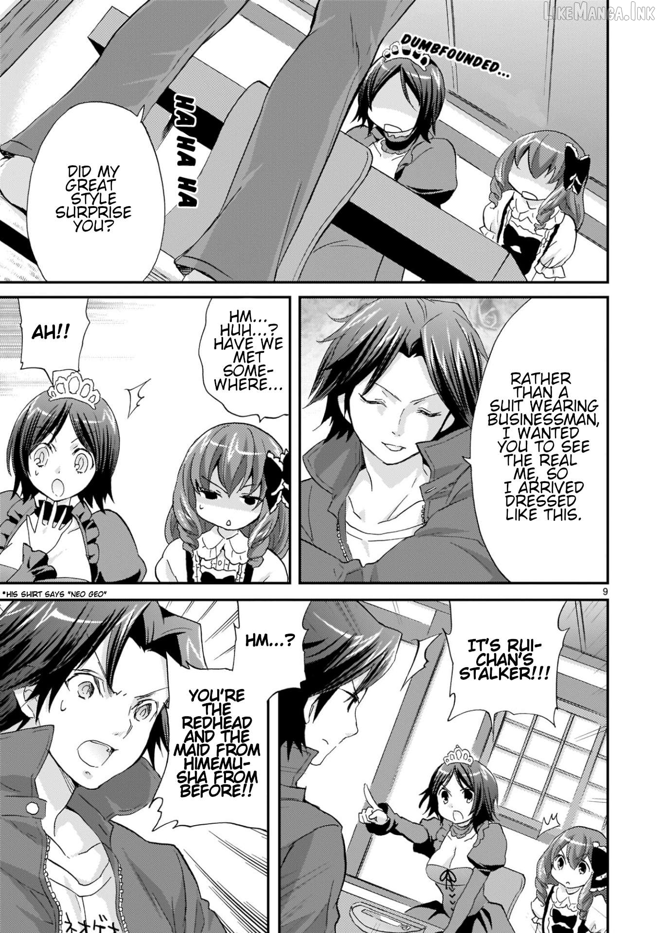 Musashinosen no Shimai Chapter 37 page 9