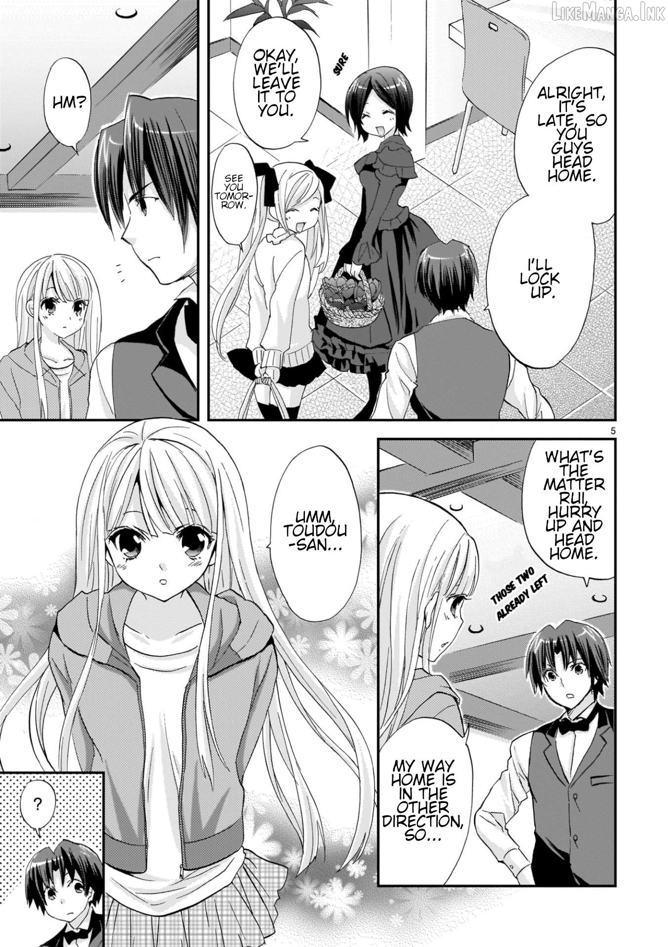 Musashinosen no Shimai Chapter 38 page 5