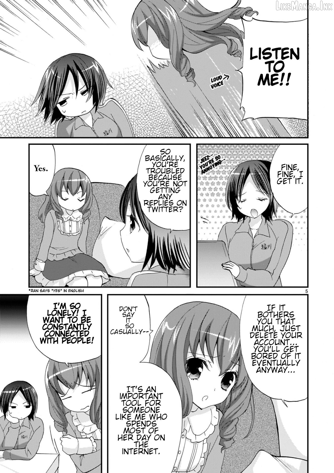 Musashinosen no Shimai Chapter 39 page 5