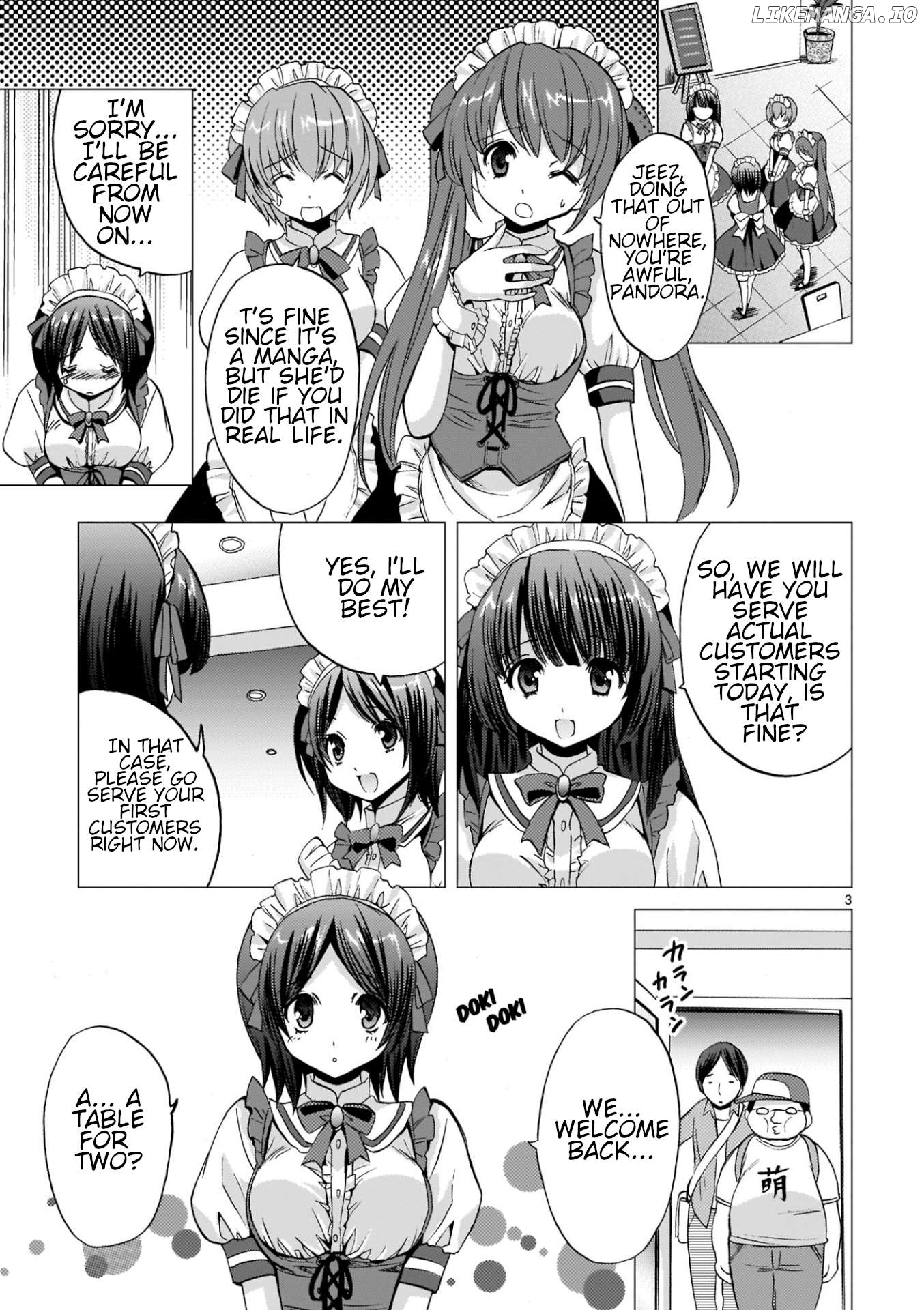 Musashinosen no Shimai Chapter 4 page 3