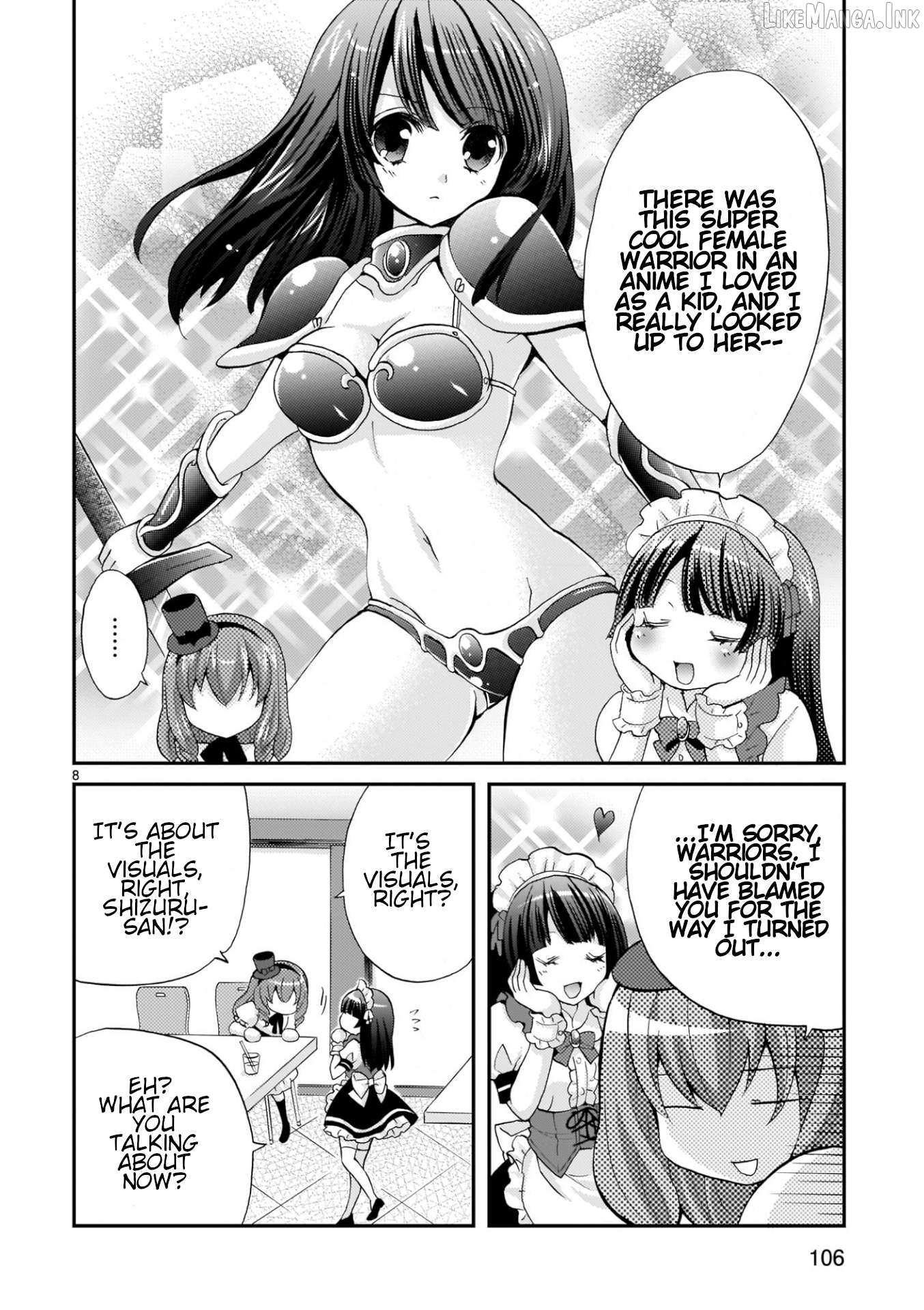 Musashinosen no Shimai Chapter 40 page 8