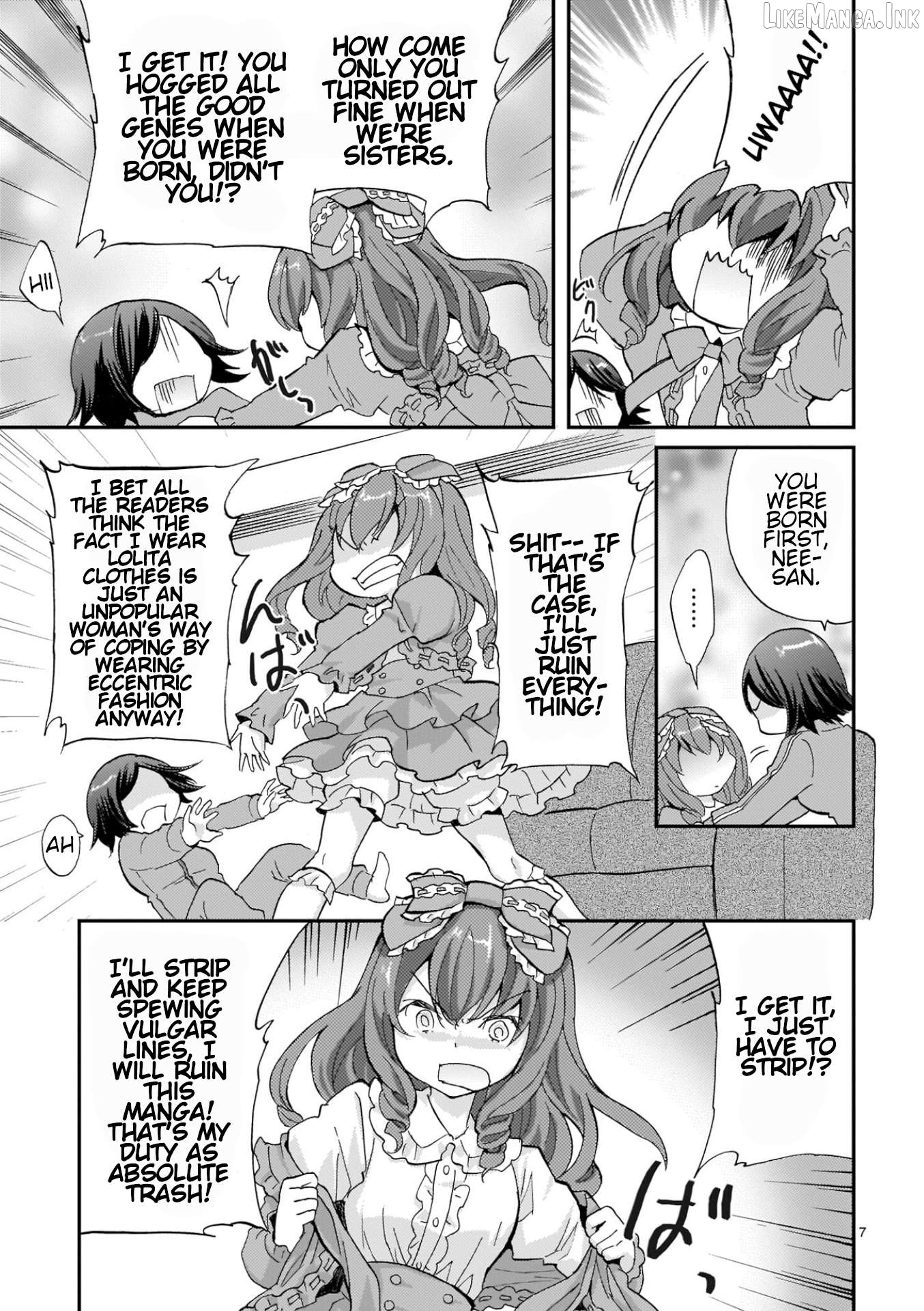 Musashinosen no Shimai Chapter 42 page 7