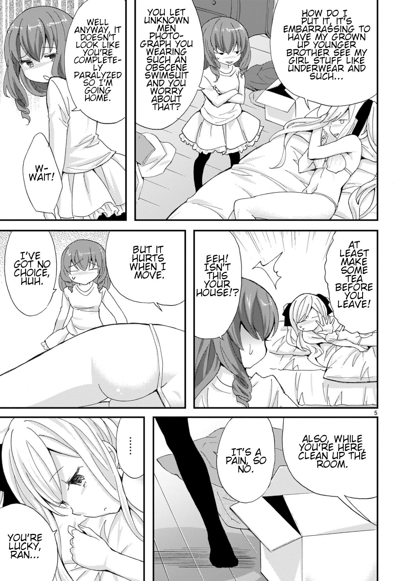 Musashinosen no Shimai Chapter 44 page 5