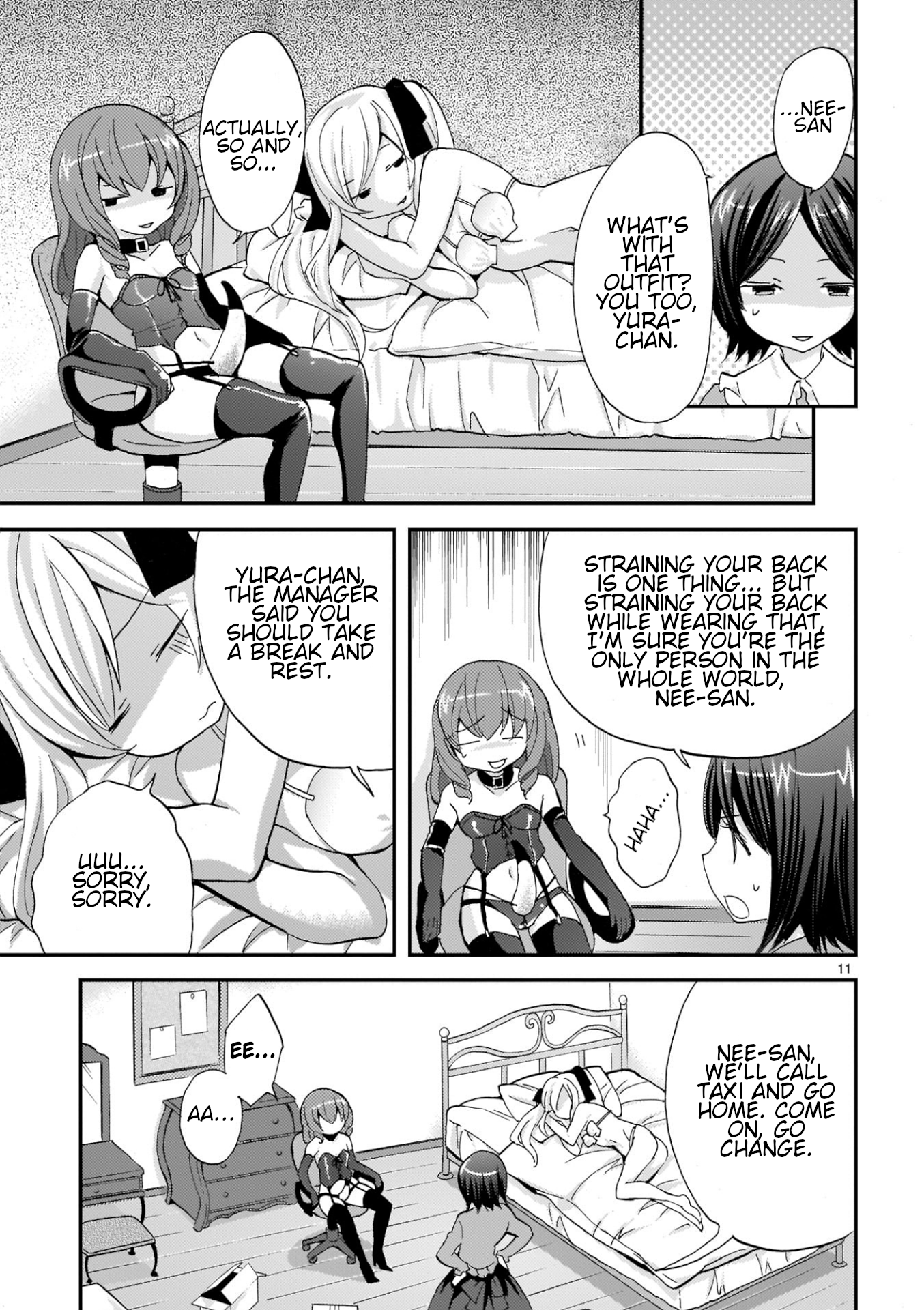 Musashinosen no Shimai Chapter 44 page 11
