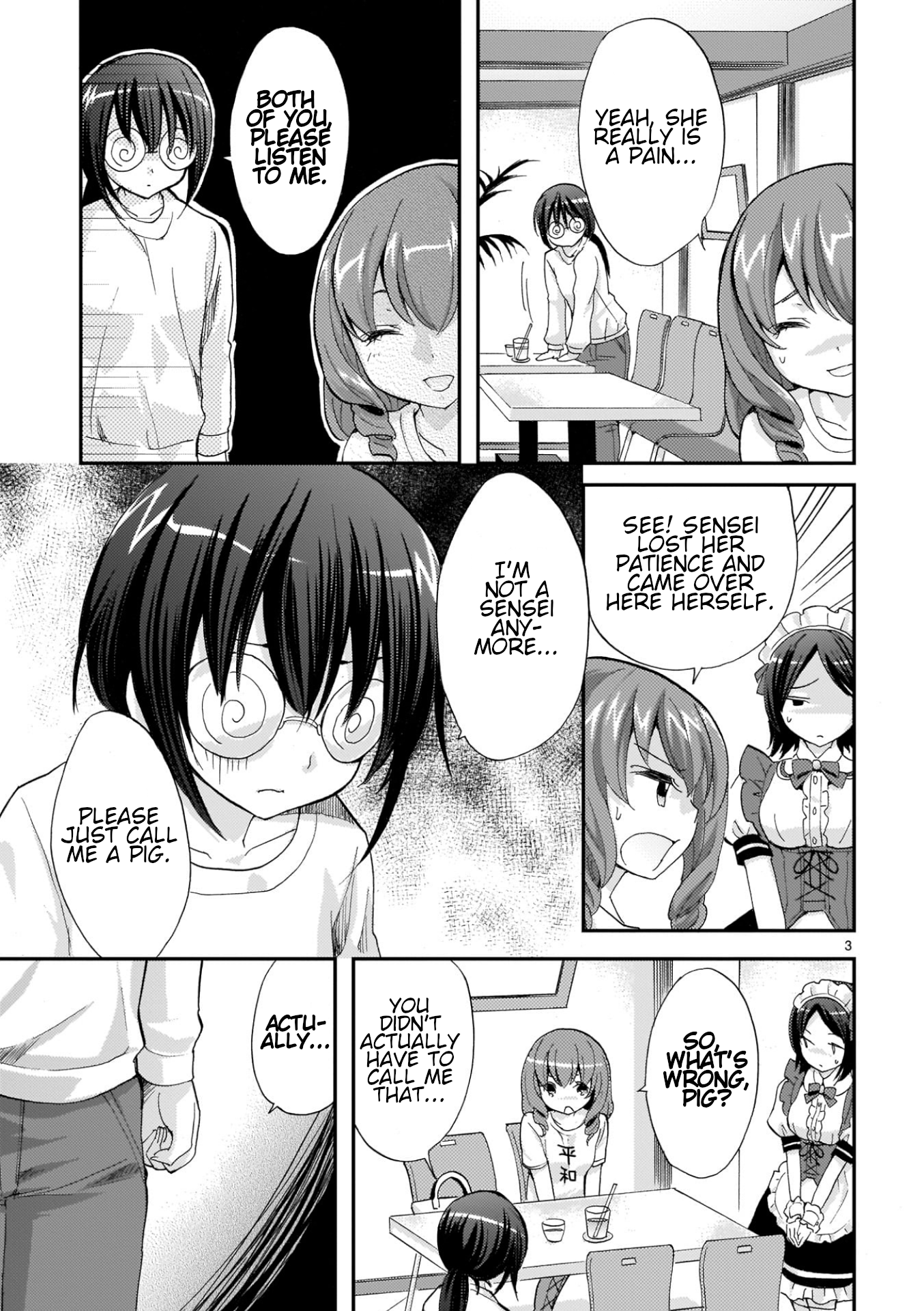 Musashinosen no Shimai Chapter 46 page 3