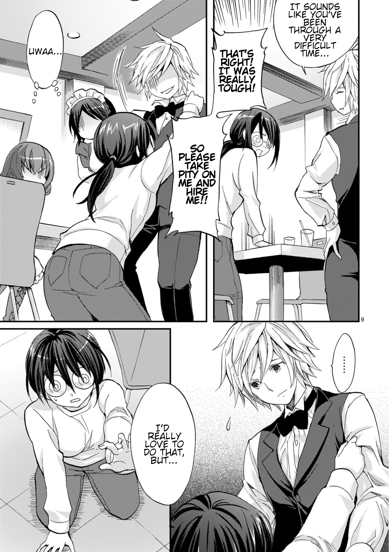 Musashinosen no Shimai Chapter 46 page 9