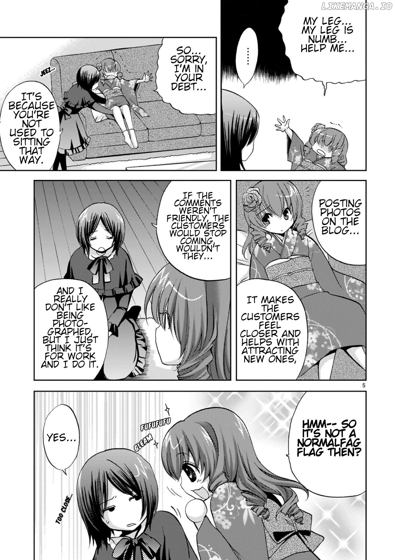 Musashinosen no Shimai Chapter 5 page 5