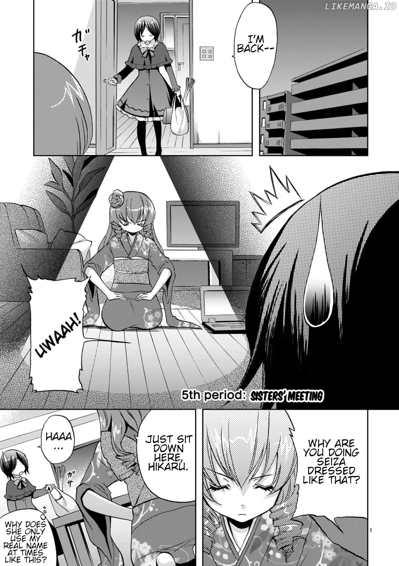 Musashinosen no Shimai Chapter 5 page 1