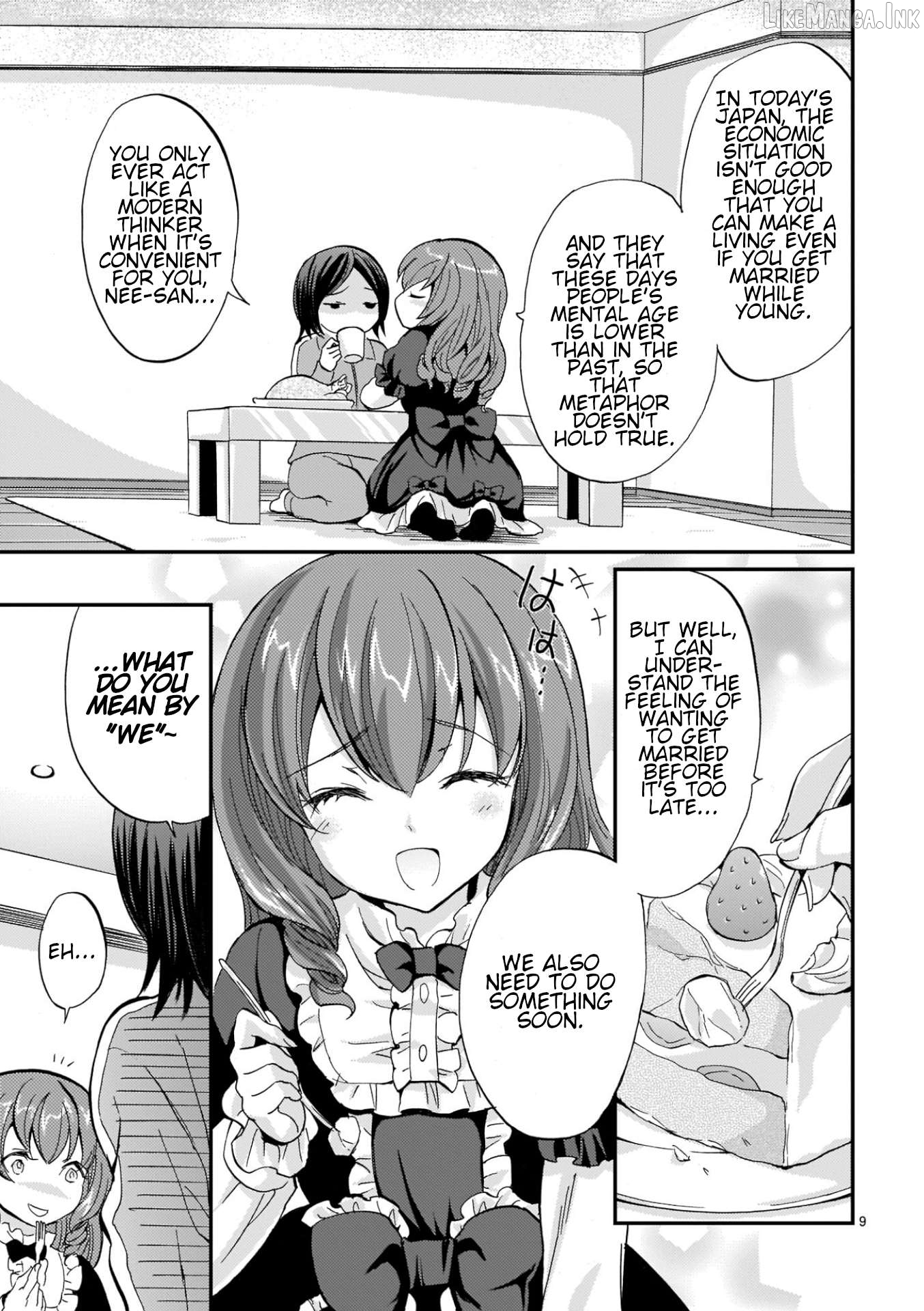 Musashinosen no Shimai Chapter 53 page 9