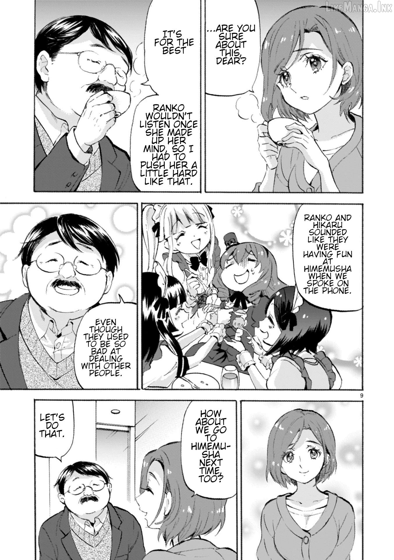 Musashinosen no Shimai Chapter 57 page 9
