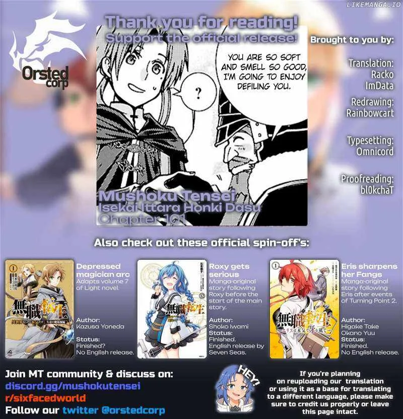 Mushoku Tensei - Isekai Ittara Honki Dasu Chapter 101 page 35