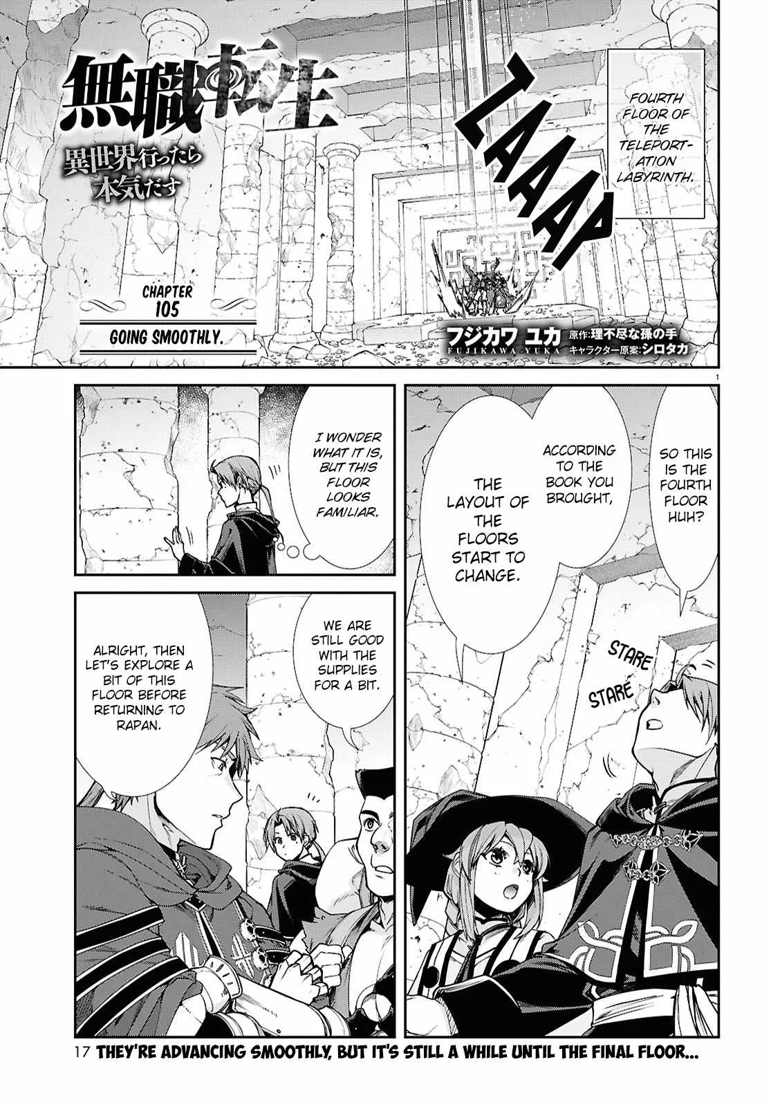 Mushoku Tensei - Isekai Ittara Honki Dasu Chapter 105 page 1