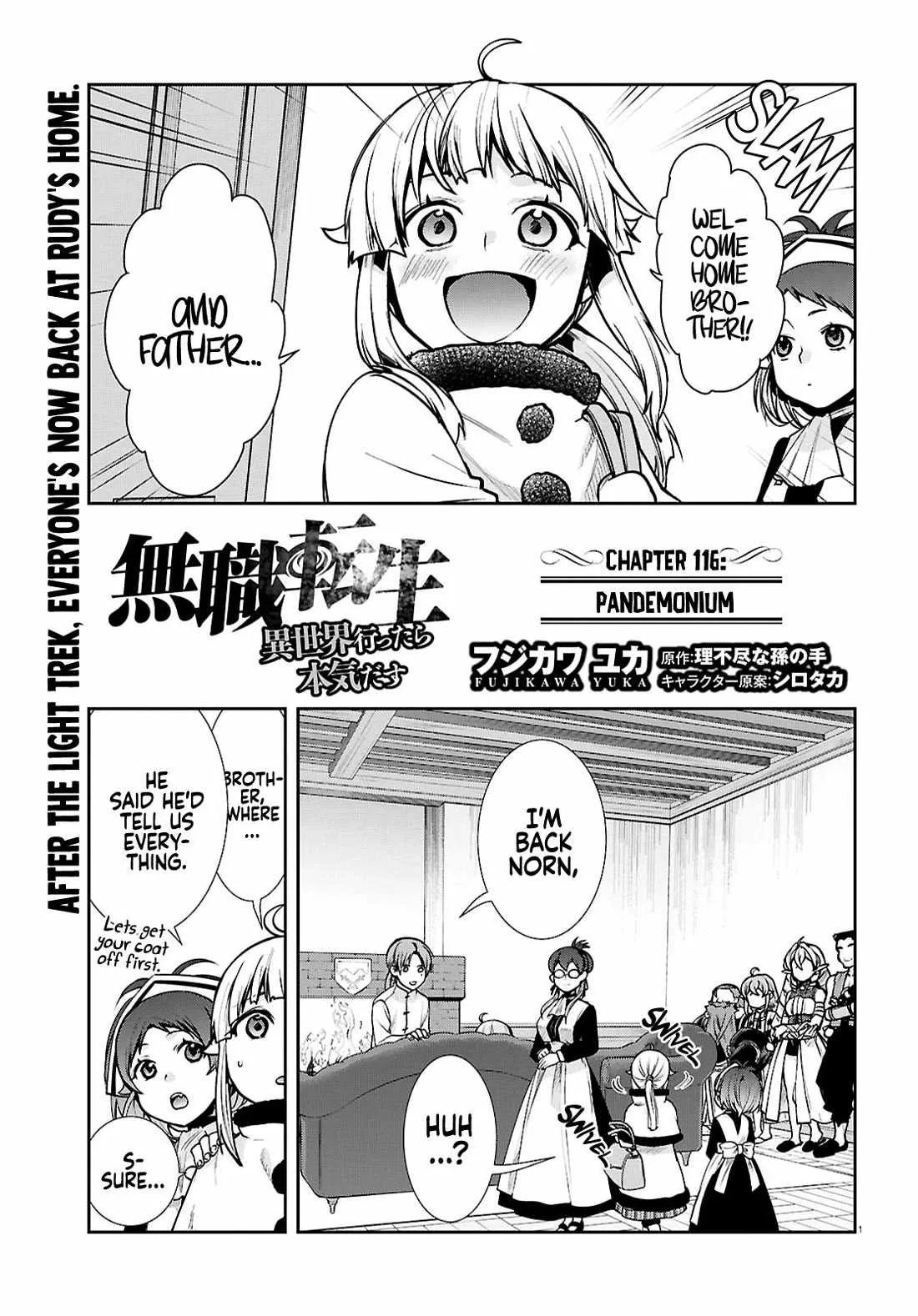 Mushoku Tensei - Isekai Ittara Honki Dasu Chapter 116 page 2