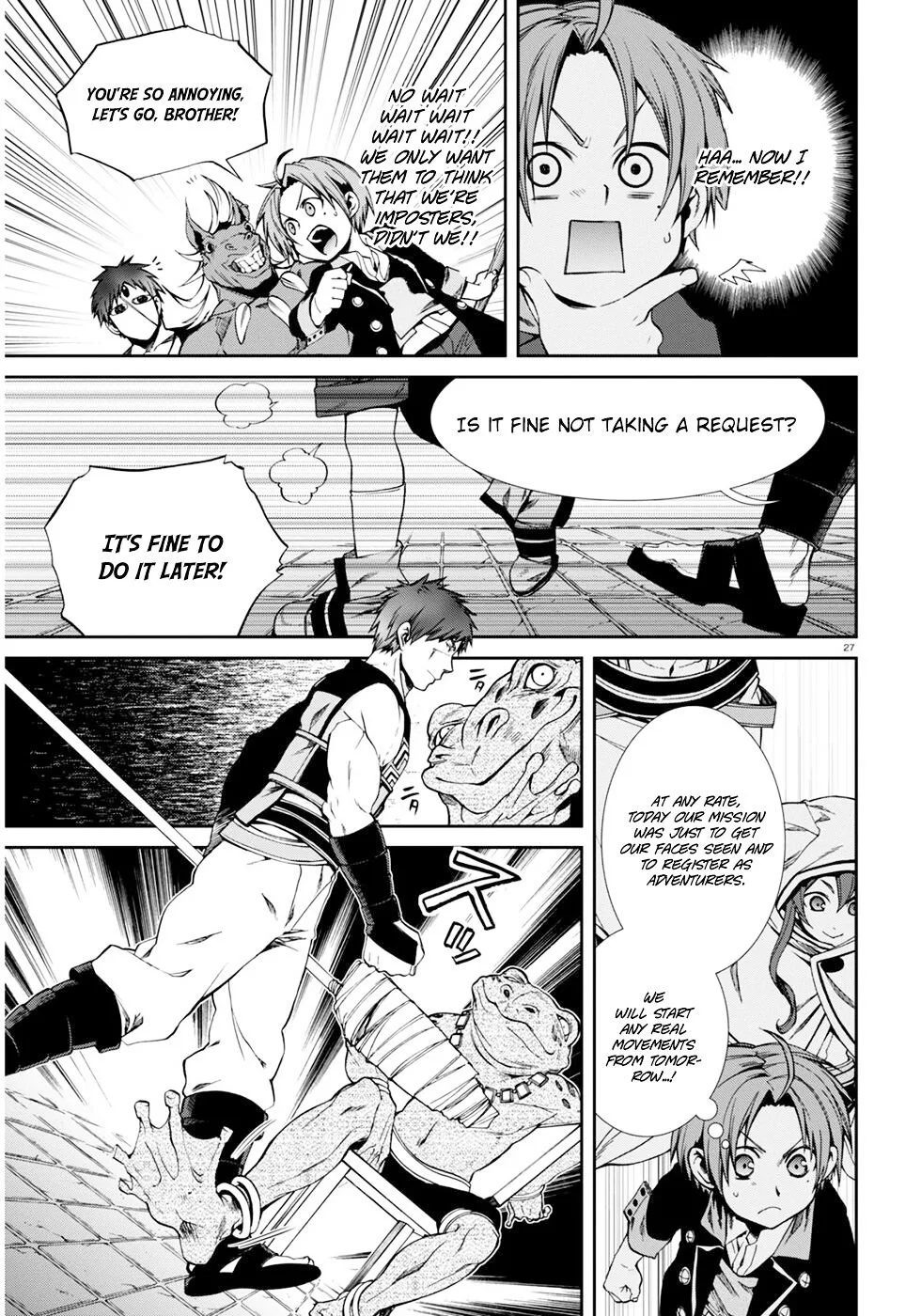 Mushoku Tensei - Isekai Ittara Honki Dasu Chapter 20 page 28