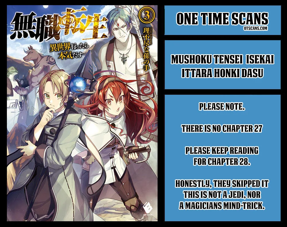 Mushoku Tensei - Isekai Ittara Honki Dasu Chapter 27 page 1