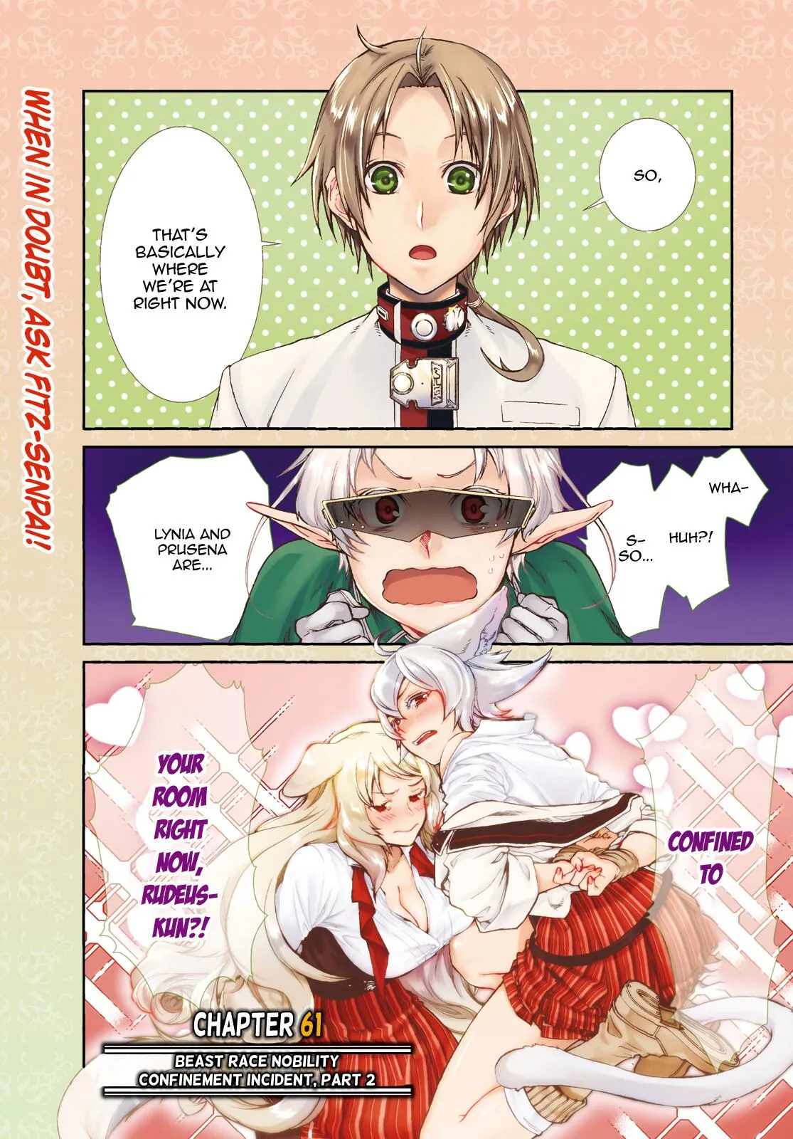 Mushoku Tensei - Isekai Ittara Honki Dasu Chapter 61 page 1