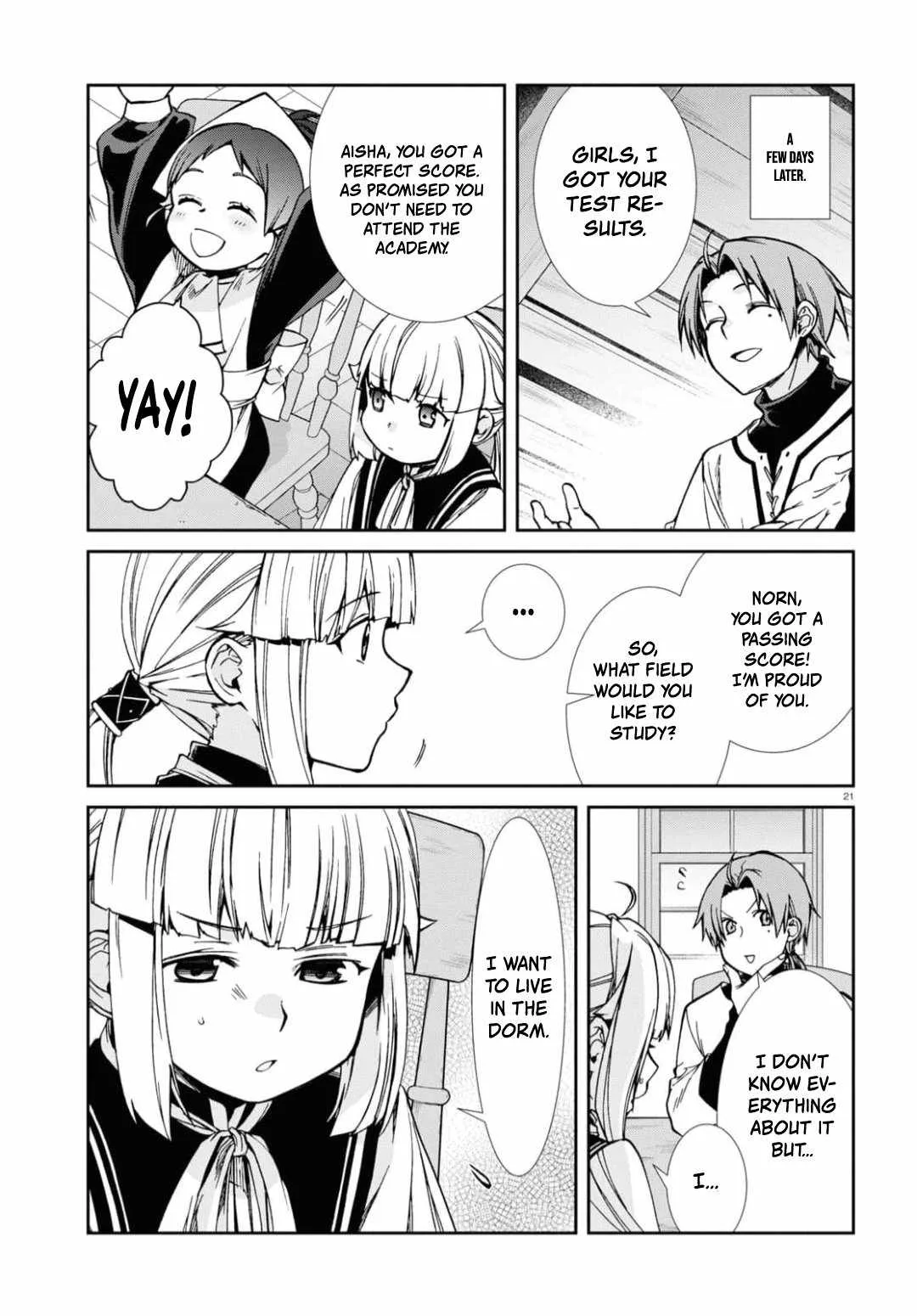 Mushoku Tensei - Isekai Ittara Honki Dasu Chapter 94 page 21