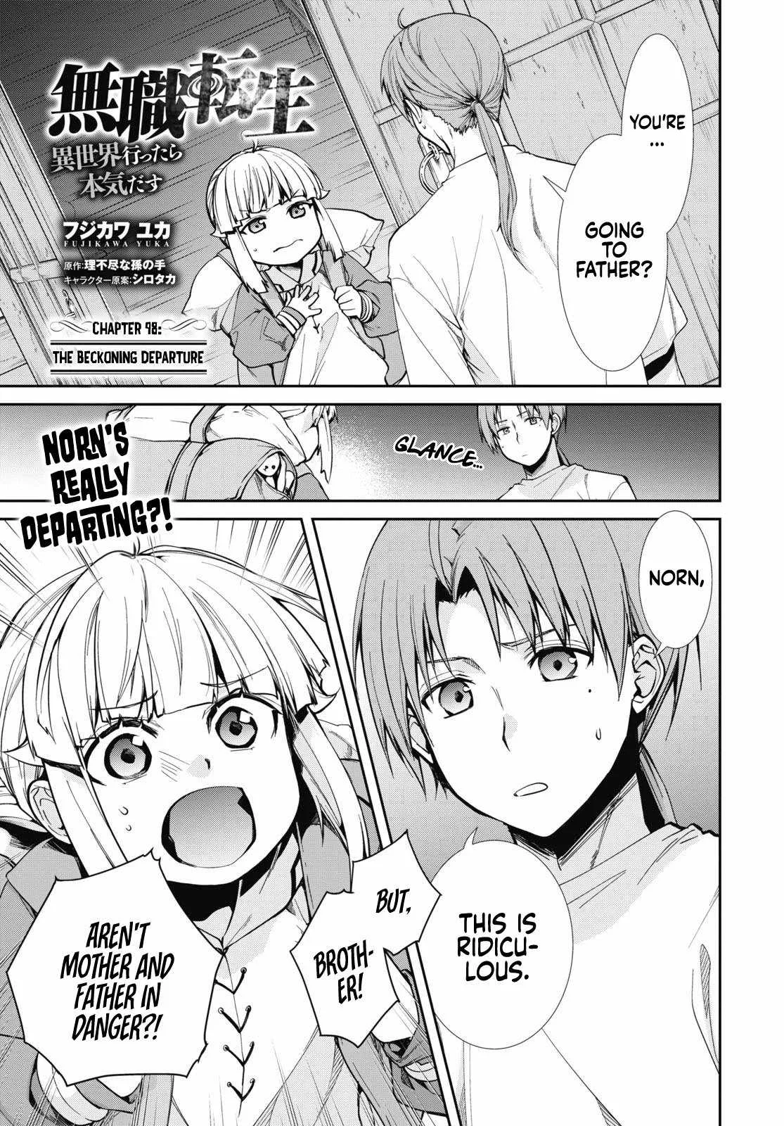 Mushoku Tensei - Isekai Ittara Honki Dasu Chapter 98 page 2