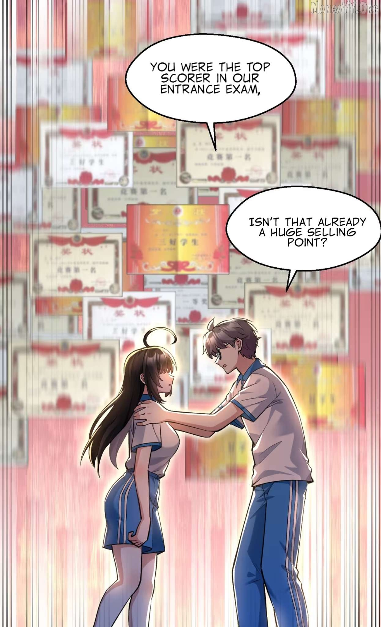 My Academic System Is Making Me Date?! Chapter 10 page 8