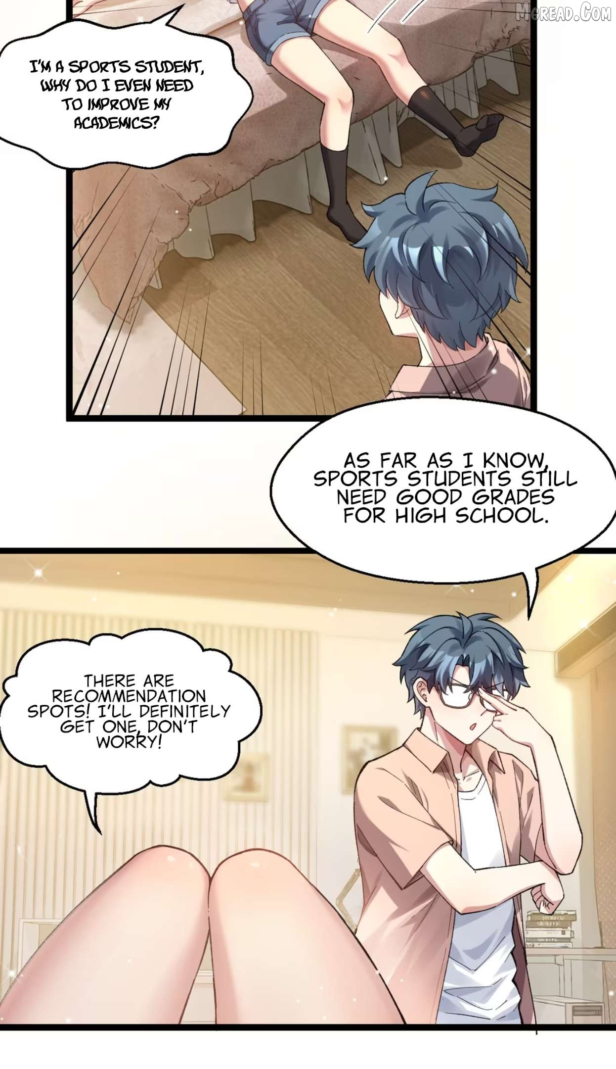 My Academic System Is Making Me Date?! Chapter 12 page 21