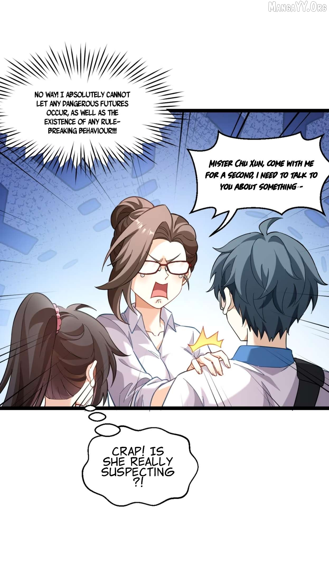 My Academic System Is Making Me Date?! Chapter 7 page 21
