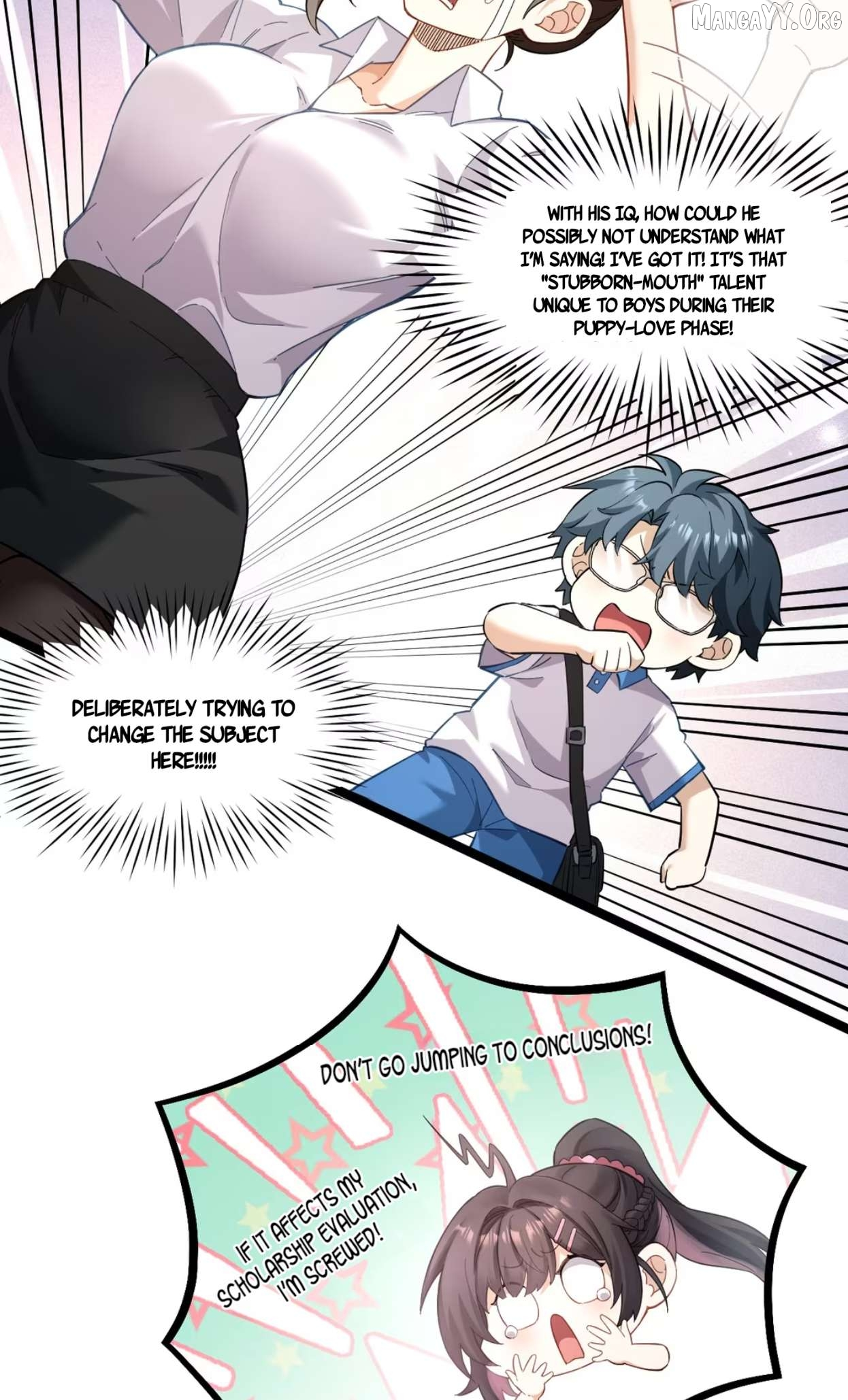 My Academic System Is Making Me Date?! Chapter 7 page 31