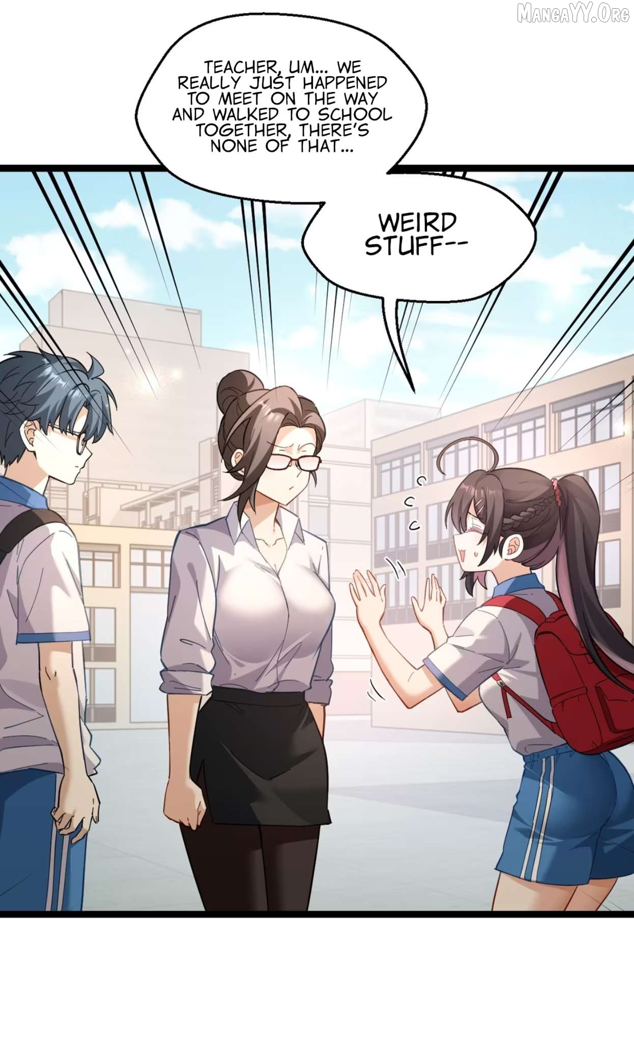 My Academic System Is Making Me Date?! Chapter 7 page 33
