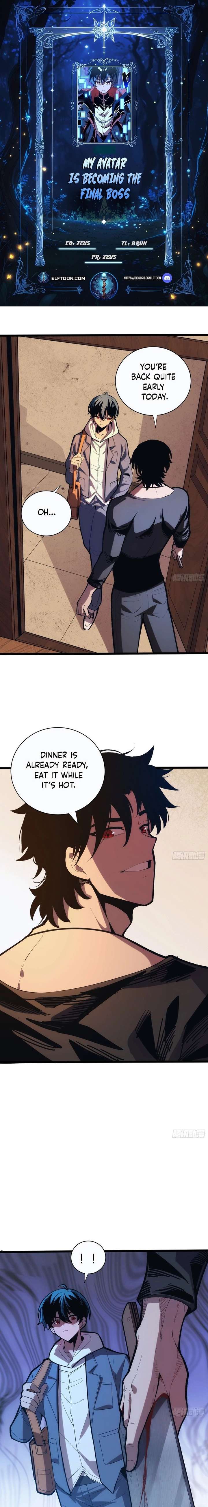My Avatar Is Becoming the Final Boss Chapter 2 page 1