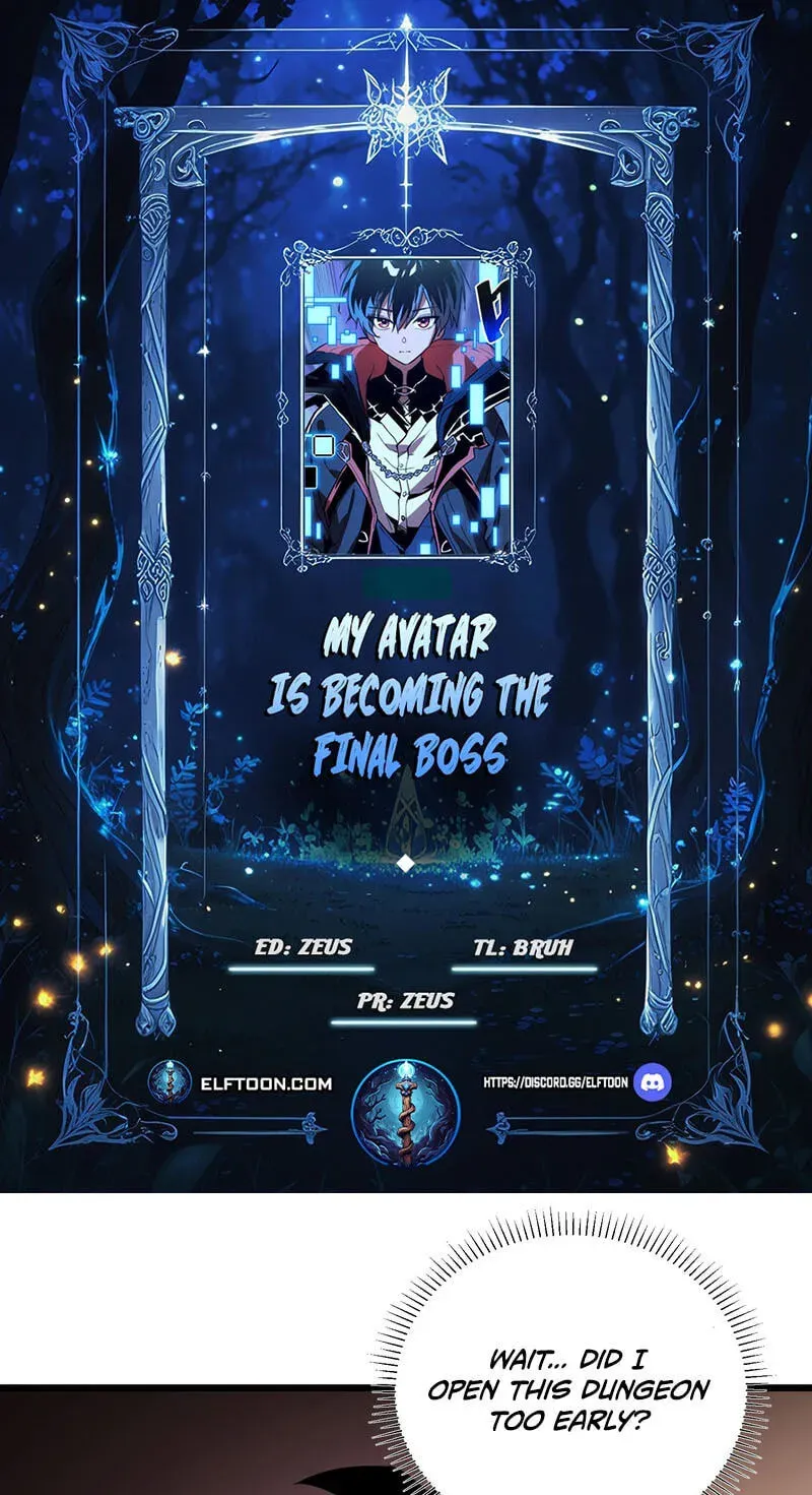 My Avatar Is Becoming the Final Boss Chapter 28 page 1