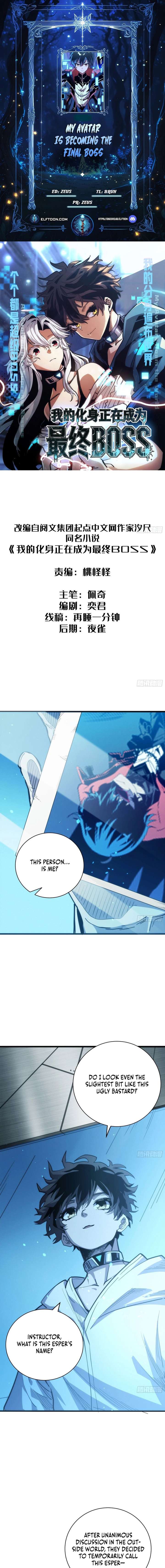 My Avatar Is Becoming the Final Boss Chapter 9 page 1