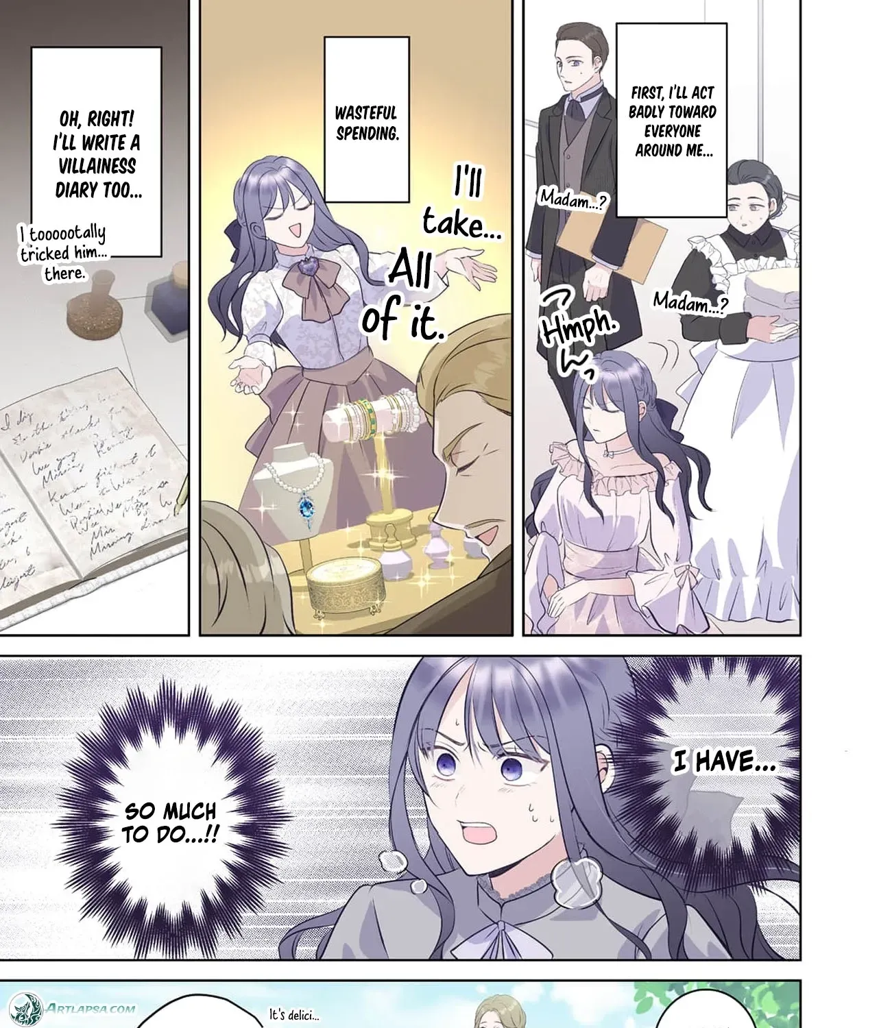 My Beloved Husband, Is My Condemnation Not Yet Here? ~I Will Become a Villainess to Die Gracefully Chapter 1 page 71