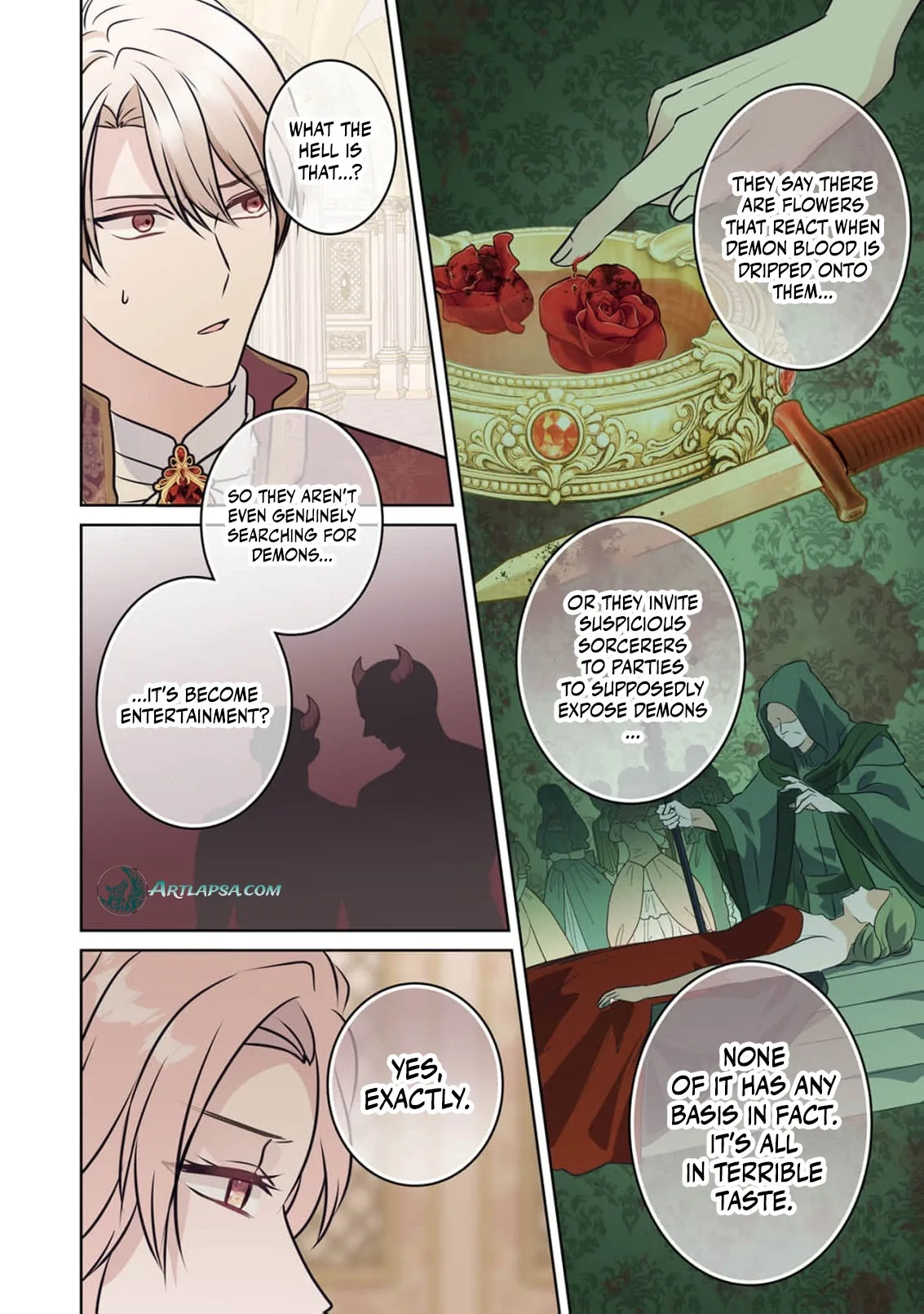 My Beloved Husband, Is My Condemnation Not Yet Here? ~I Will Become a Villainess to Die Gracefully Chapter 18 page 21