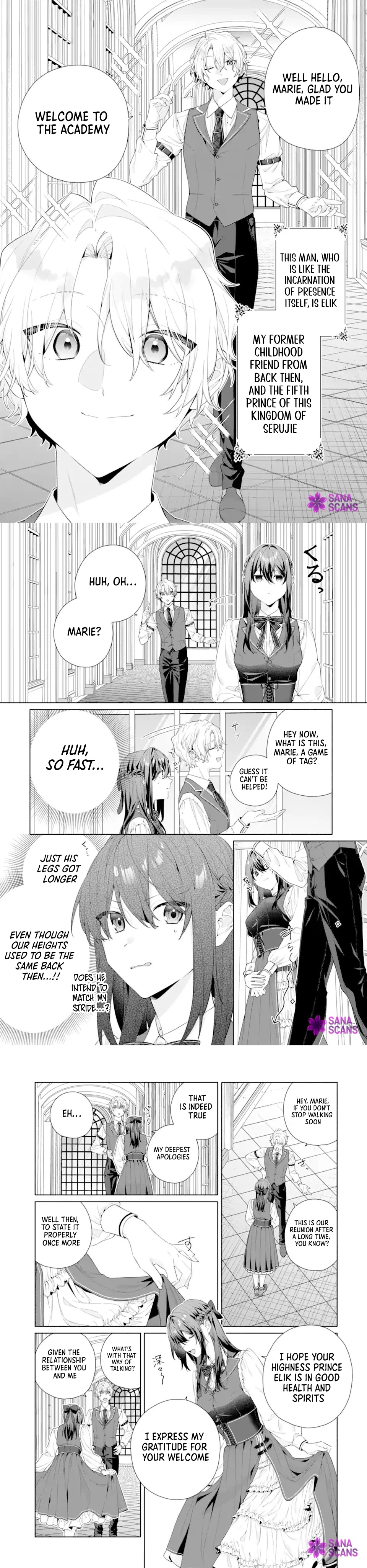 My Childhood Friend, the Prince, Won't Leave Me Alone Chapter 1 page 5