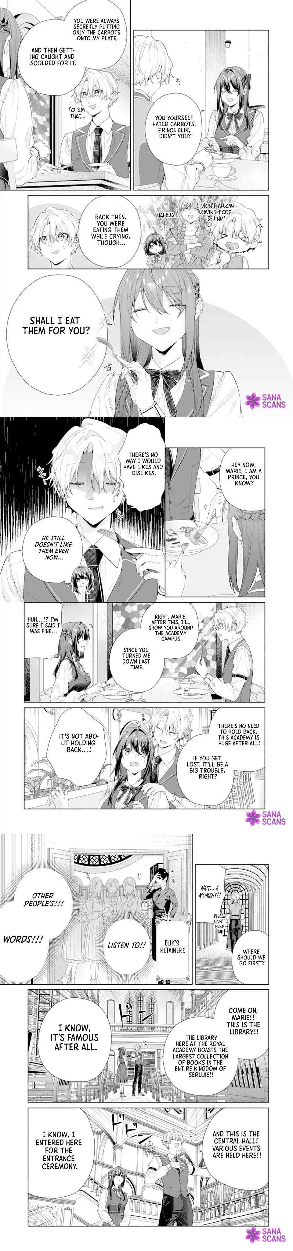 My Childhood Friend, the Prince, Won't Leave Me Alone Chapter 1 page 9