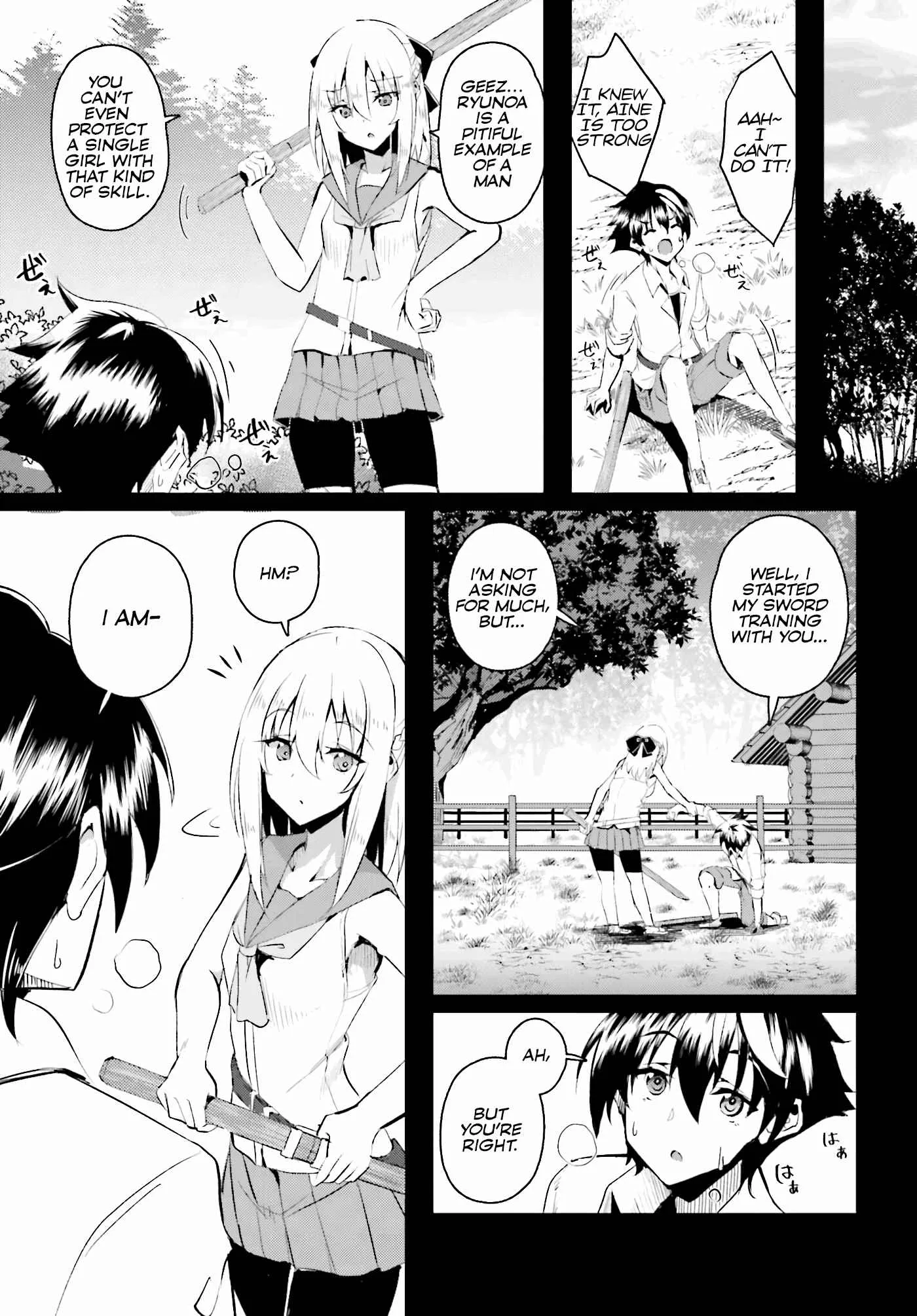 My childhood friend who I used to train swordsmanship with became a slave, so I, as an S-Rank adventurer decided to buy her and protect her. Chapter 1 page 4