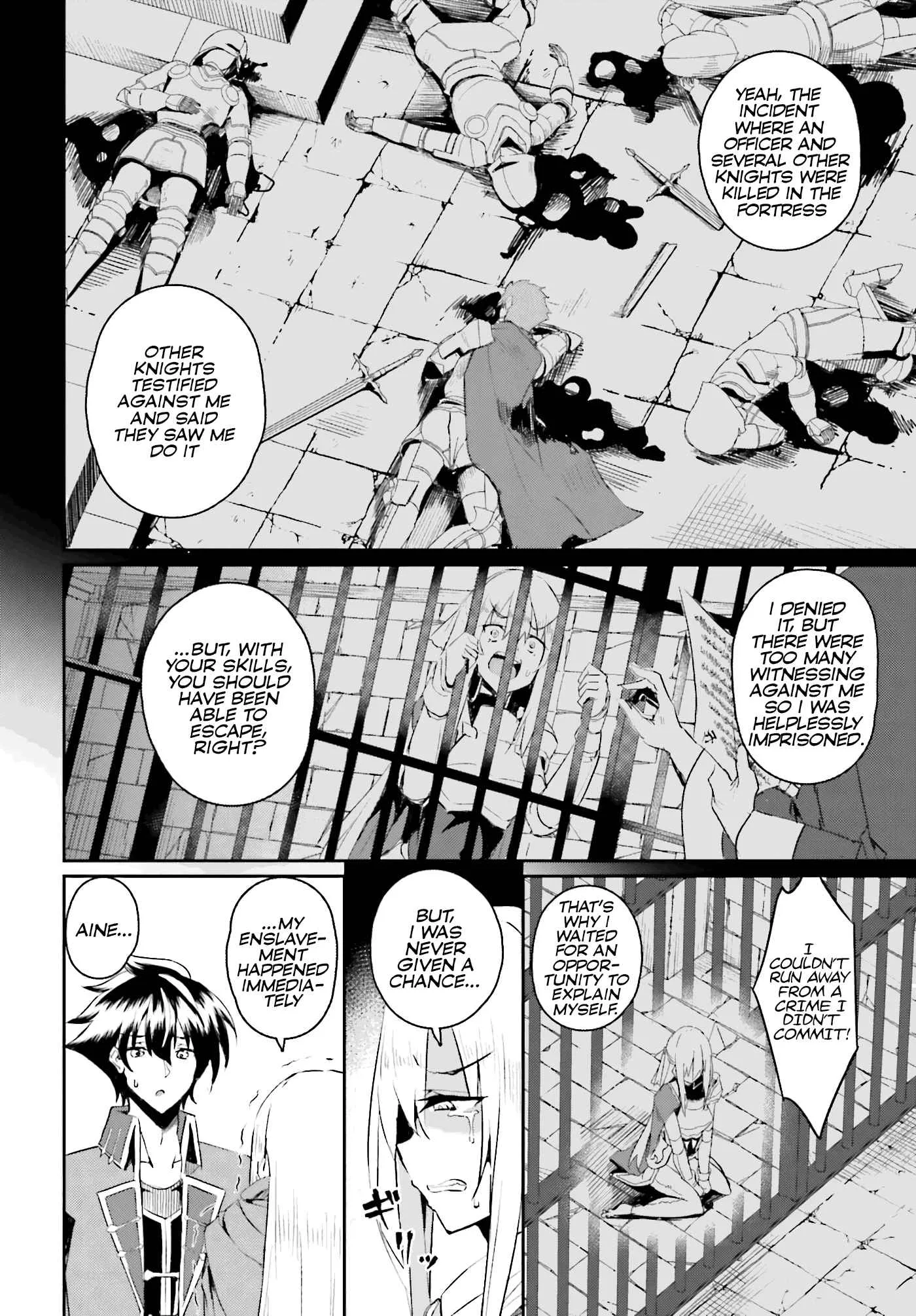 My childhood friend who I used to train swordsmanship with became a slave, so I, as an S-Rank adventurer decided to buy her and protect her. Chapter 1 page 17
