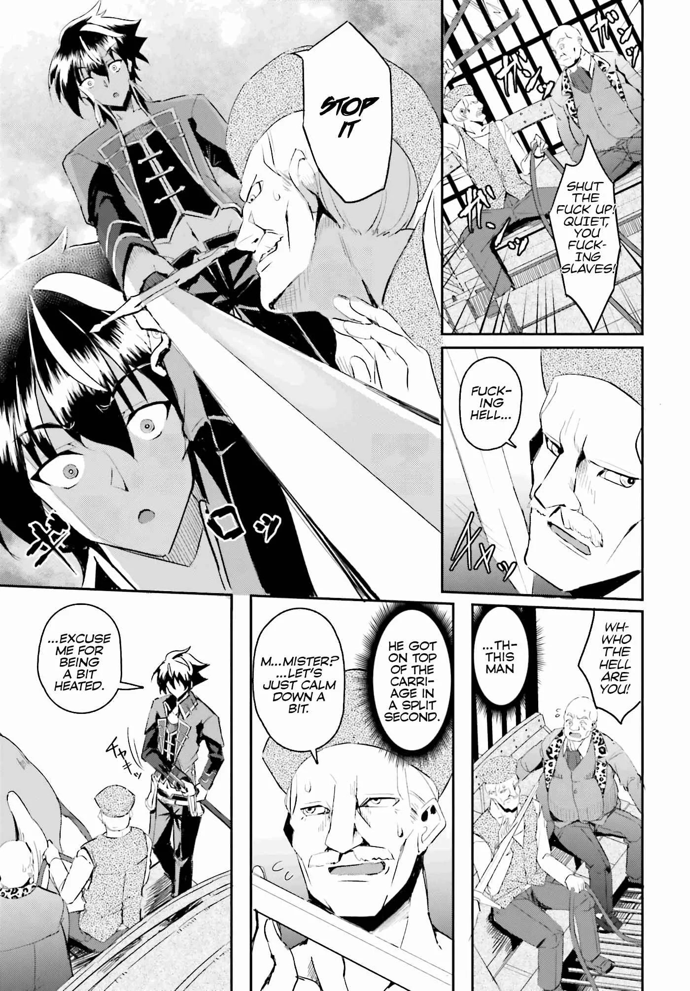 My childhood friend who I used to train swordsmanship with became a slave, so I, as an S-Rank adventurer decided to buy her and protect her. Chapter 1 page 10