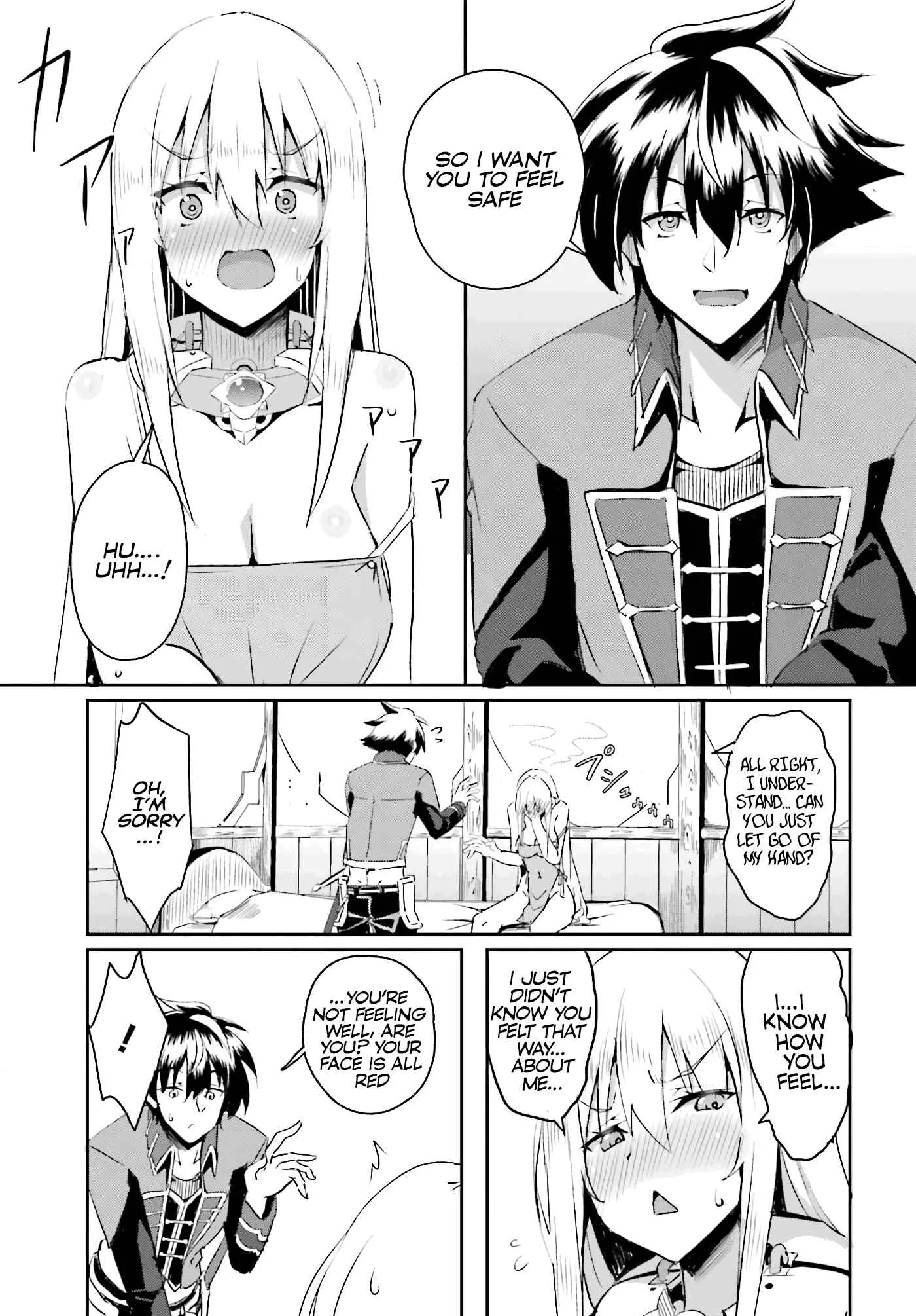 My childhood friend who I used to train swordsmanship with became a slave, so I, as an S-Rank adventurer decided to buy her and protect her. Chapter 1 page 34