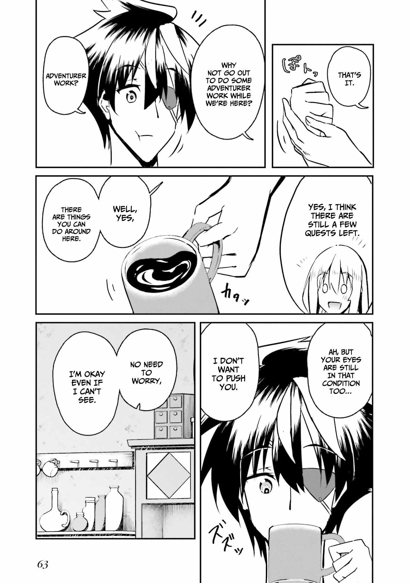 My childhood friend who I used to train swordsmanship with became a slave, so I, as an S-Rank adventurer decided to buy her and protect her. Chapter 10 page 14